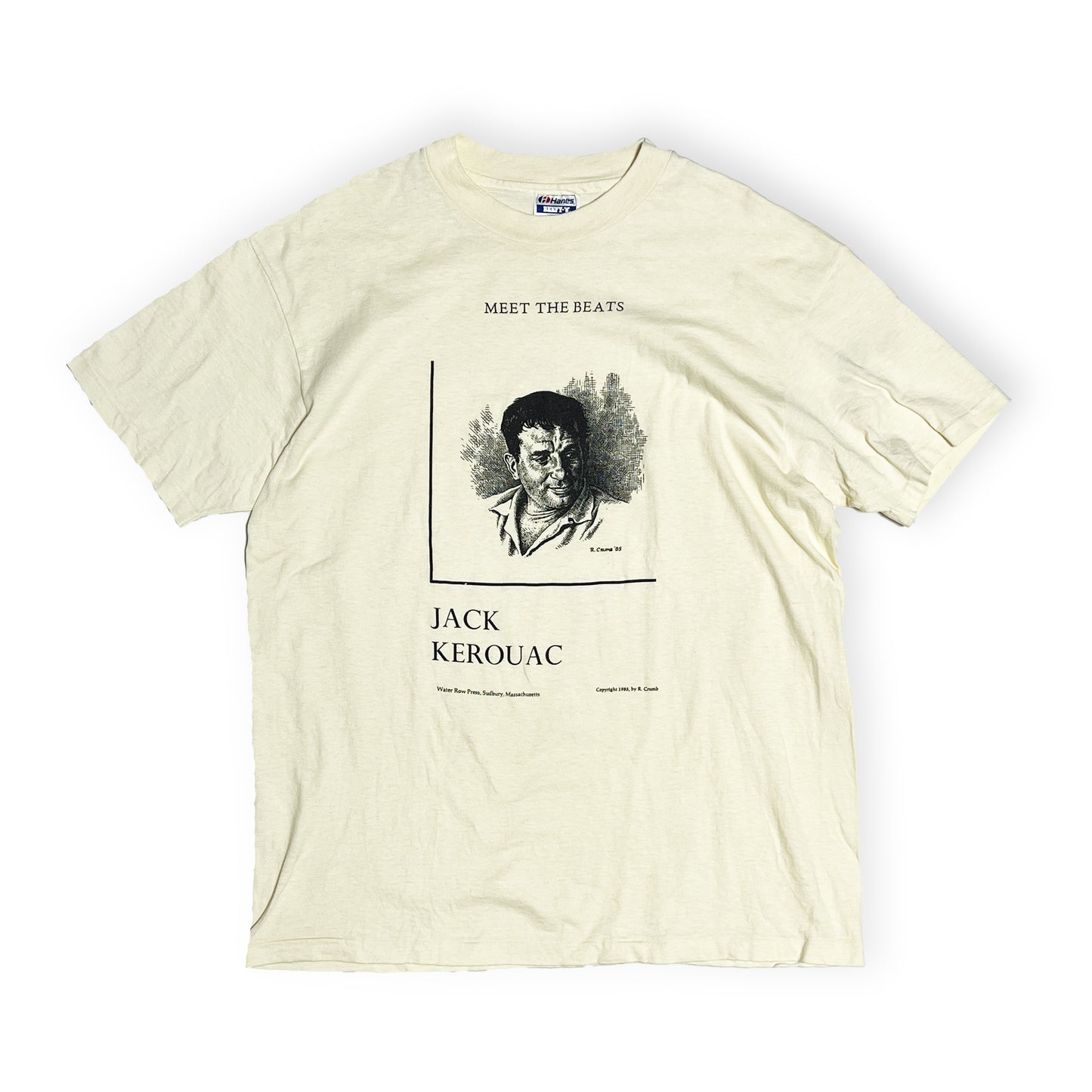 80's〜 Hanes Jack Kerouac T "R. CRUMB" Size (XL)