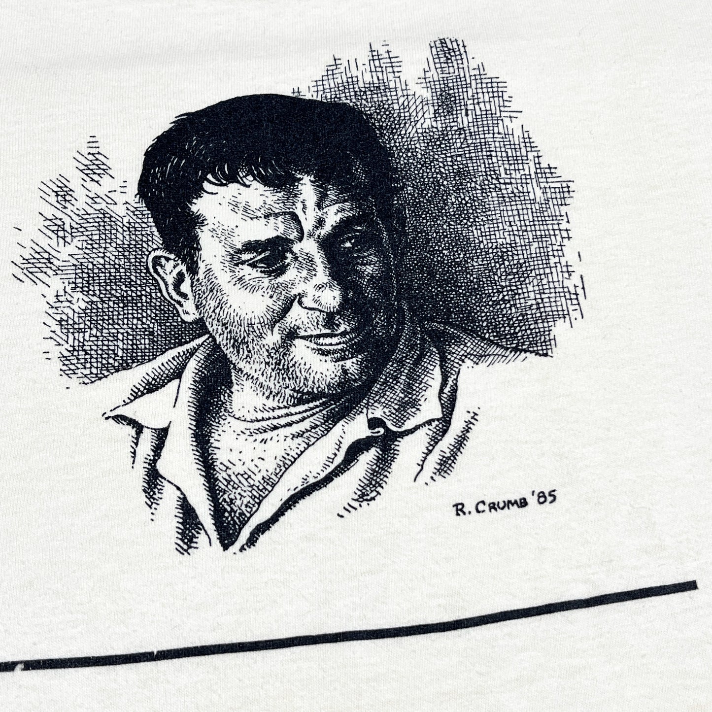 80's〜 Hanes Jack Kerouac T "R. CRUMB" Size (XL)