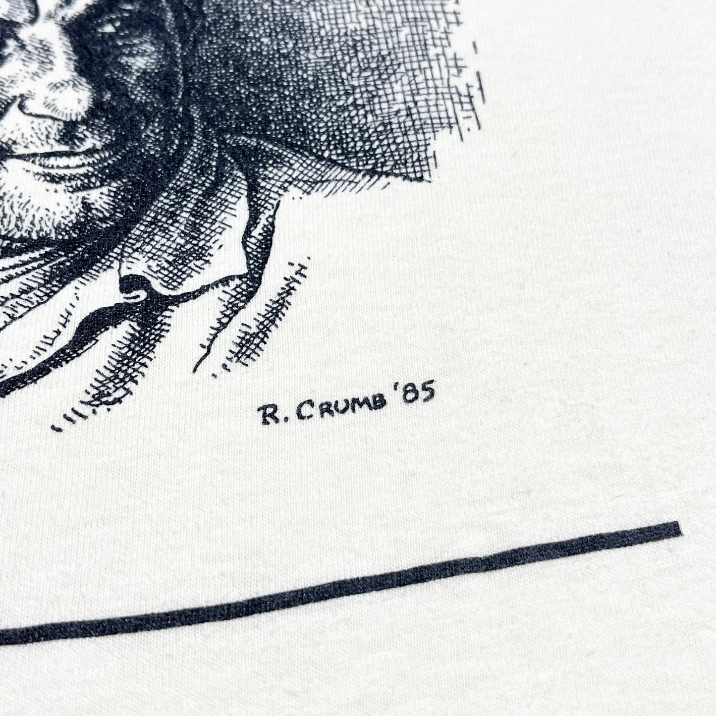 80's〜 Hanes Jack Kerouac T "R. CRUMB" Size (XL)