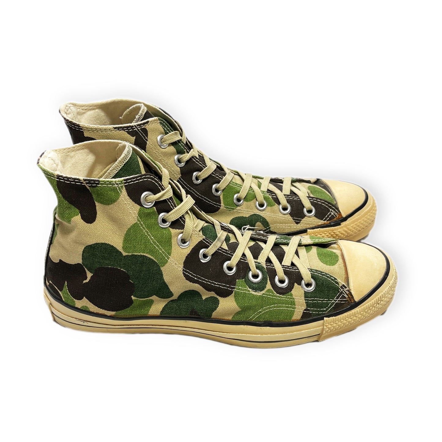 80's Converse Allstar 83 Camo Hi Size (10 1/2) グッドコンディション!