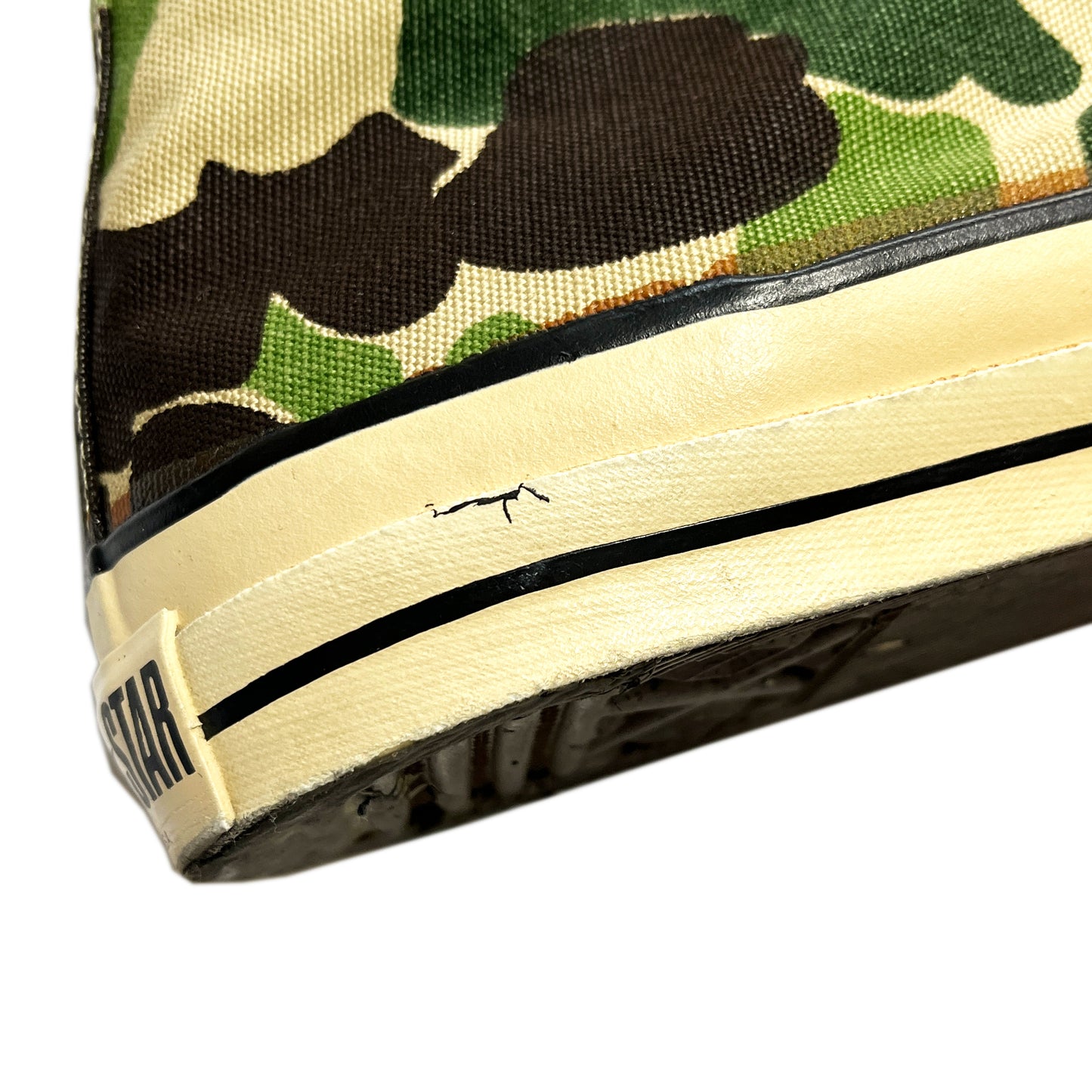 80's Converse Allstar 83 Camo Hi Size (10 1/2) グッドコンディション!