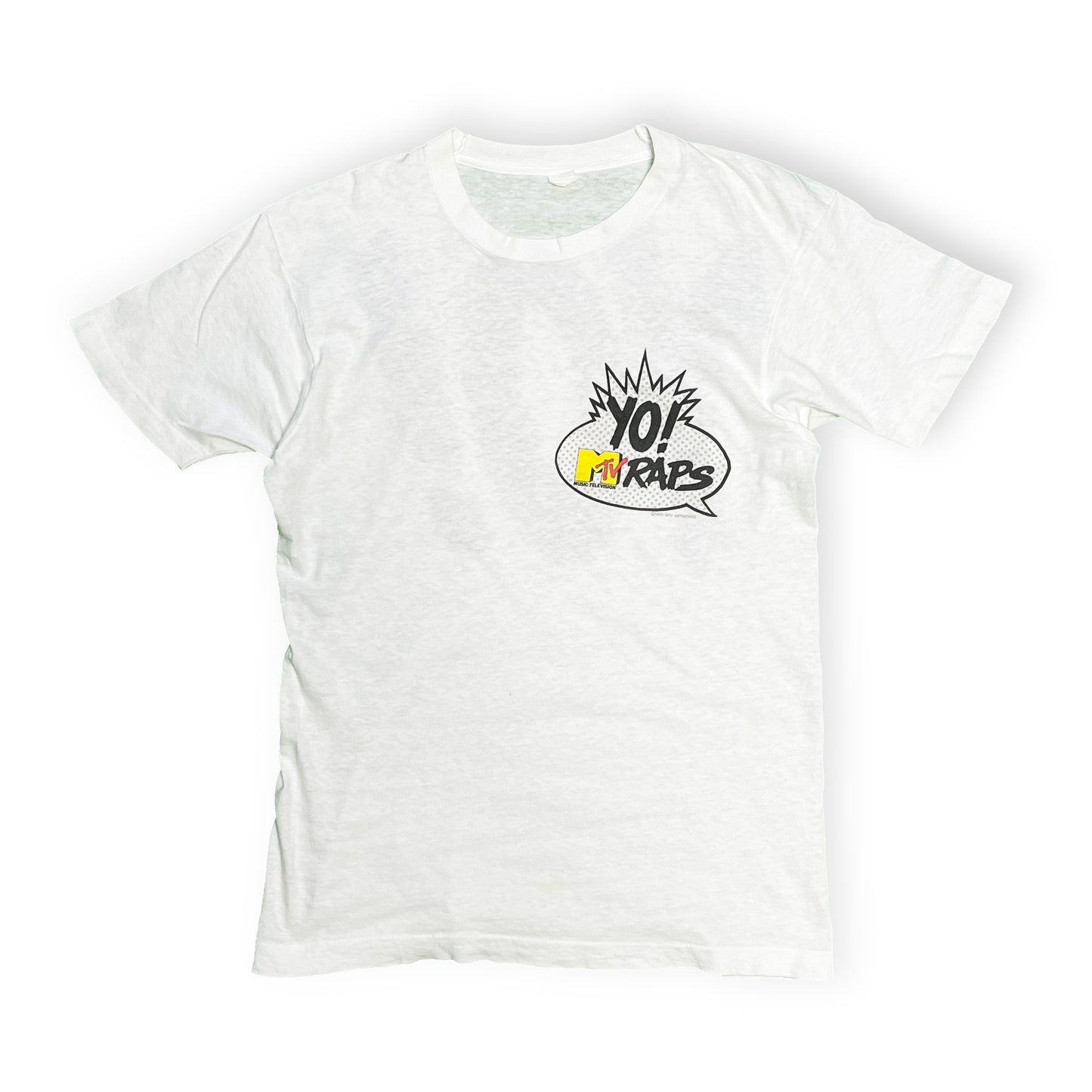 80's UnKnown Yo! MTV RAPS T Size (ML)位