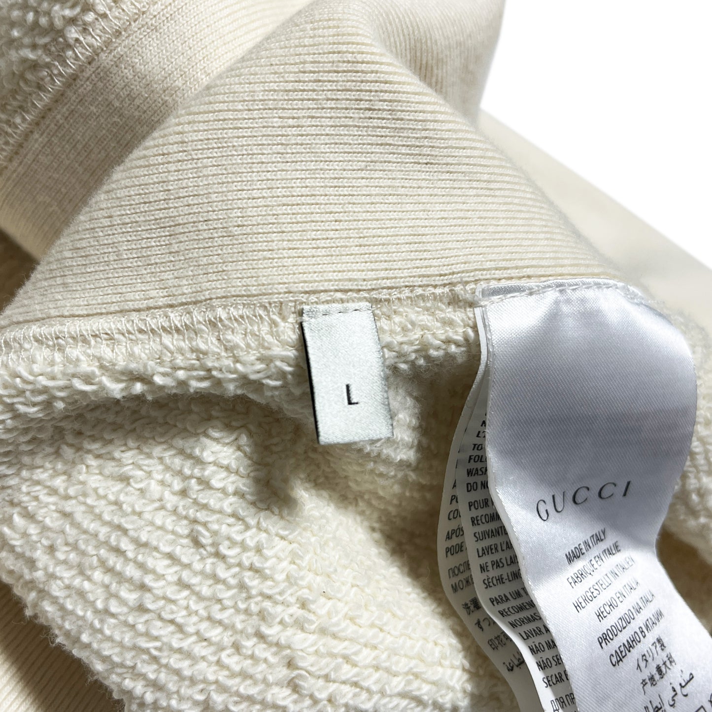 17AW Gucci アイアムール Sweat R/W タイプ Size (L)