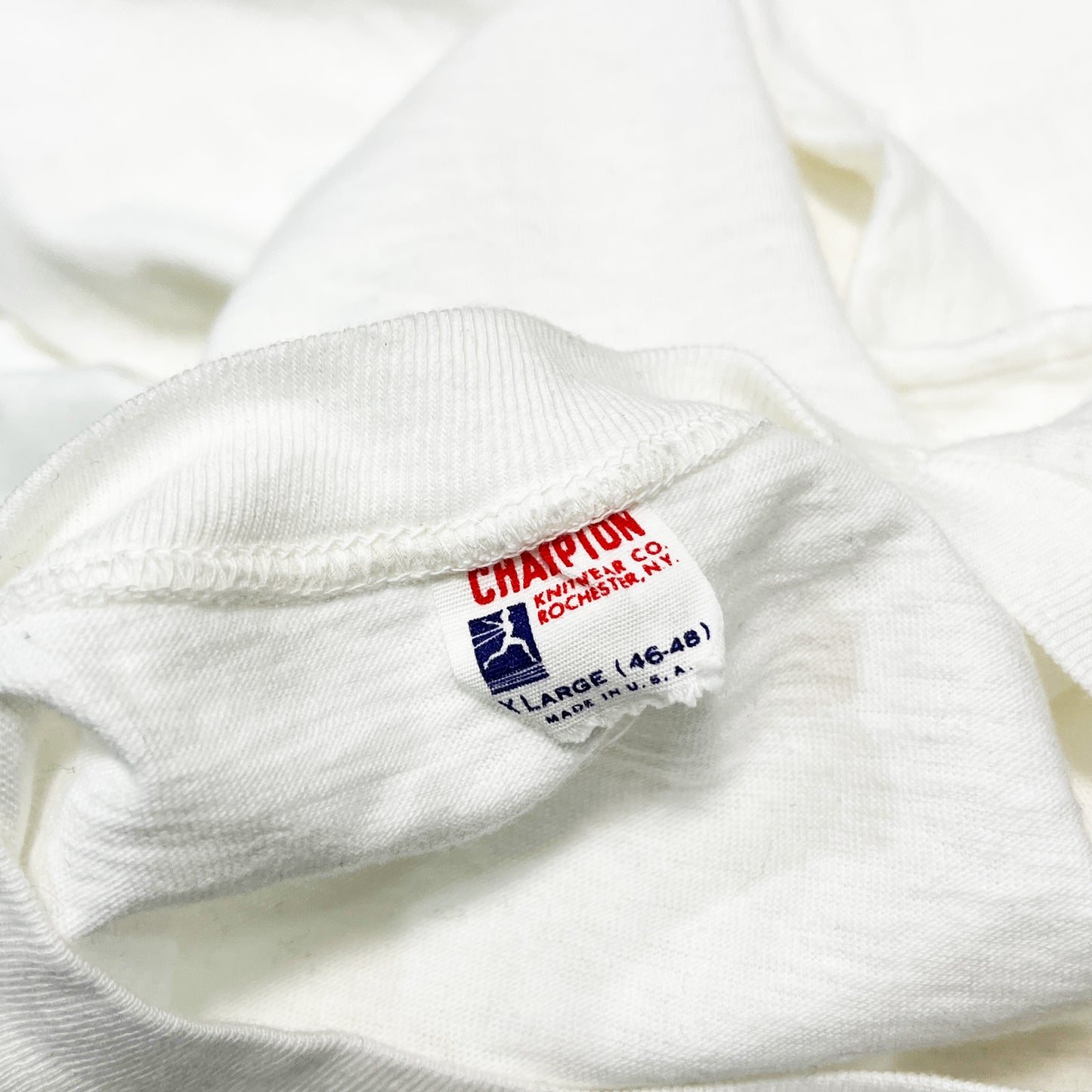 60's Champion ランタグ 無地T Size (XL) 激レア!