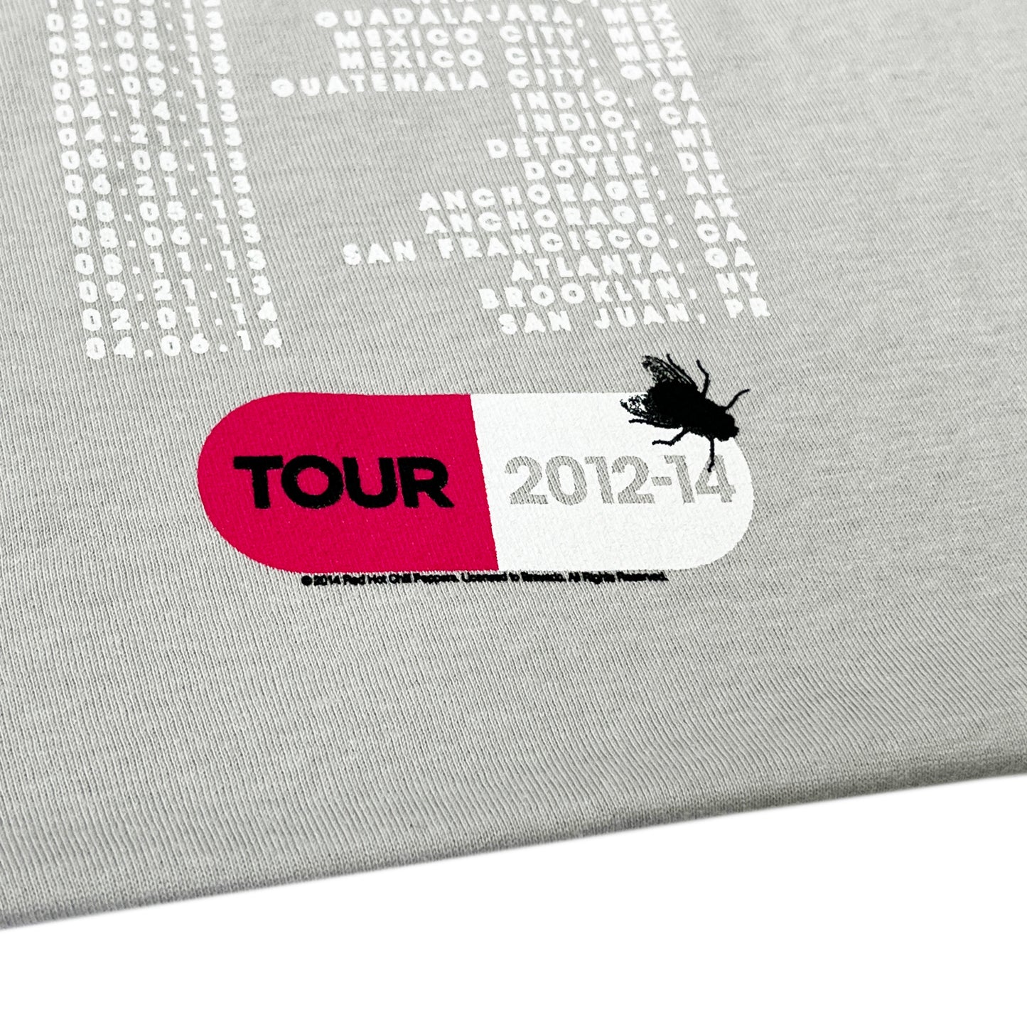 10's Tultex Red Hot Chili Peppers "I'm With You" T Damien Hirst Size (XL)