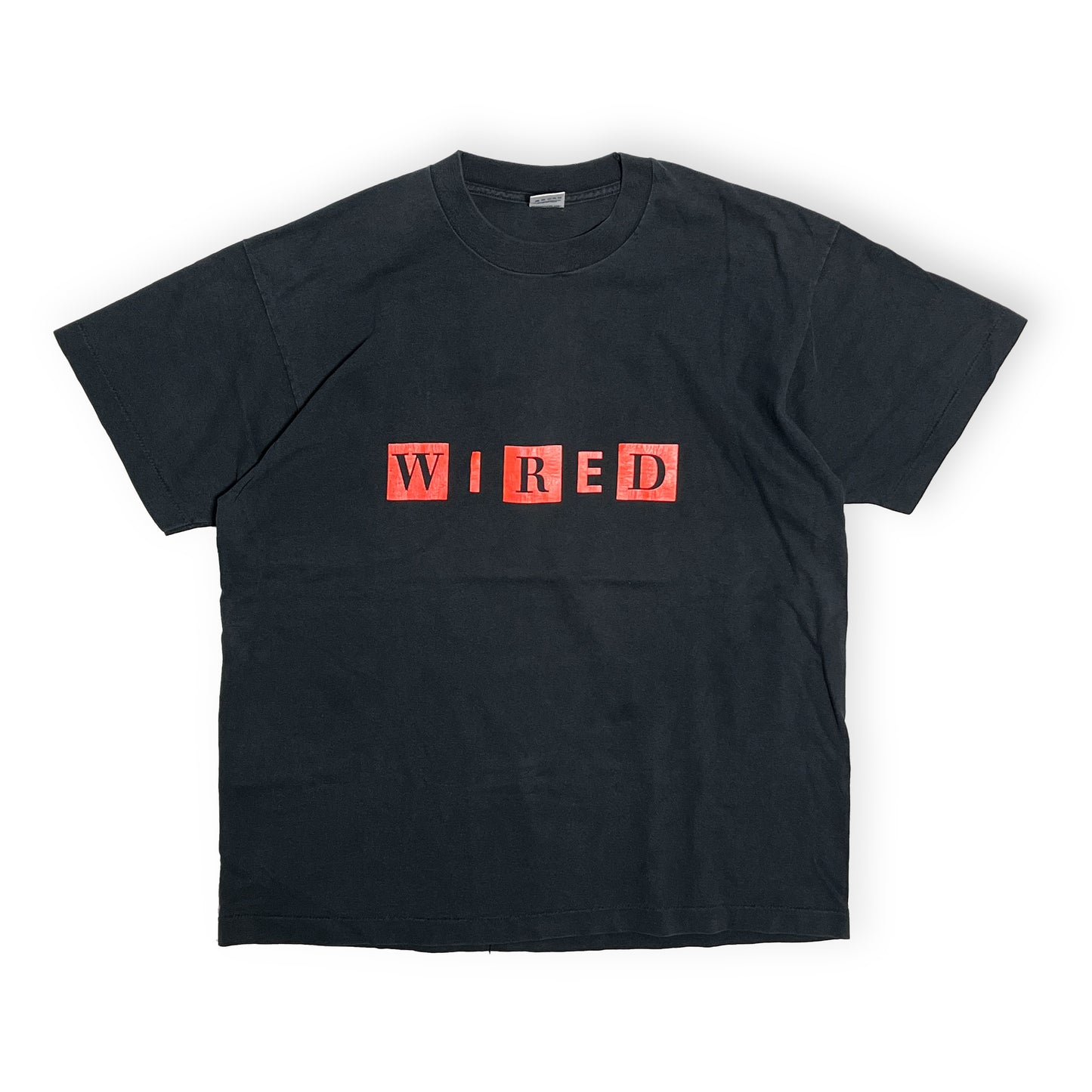 90's FRUIT OF THE LOOM WIRED Magazine T Size (XL)