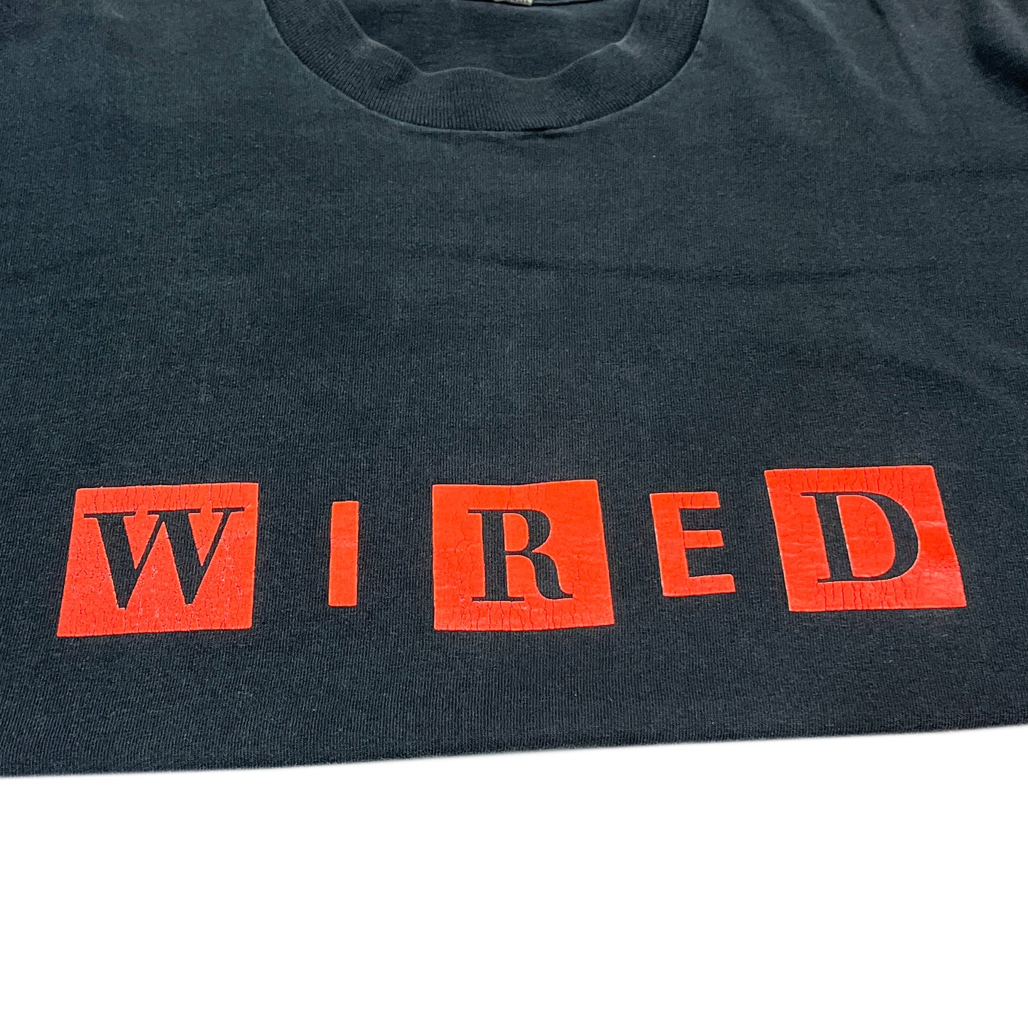 90's FRUIT OF THE LOOM WIRED Magazine T Size (XL)