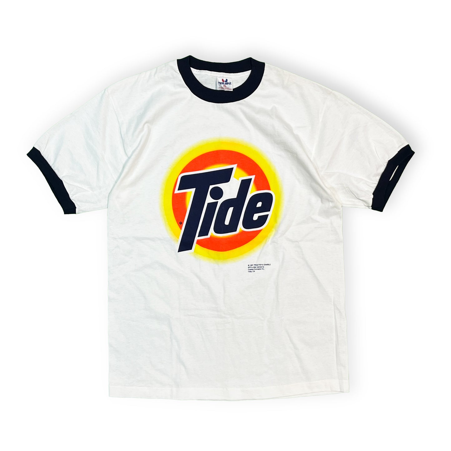 90's Tee Jays Tide Ringer 企業 T Size (XL)