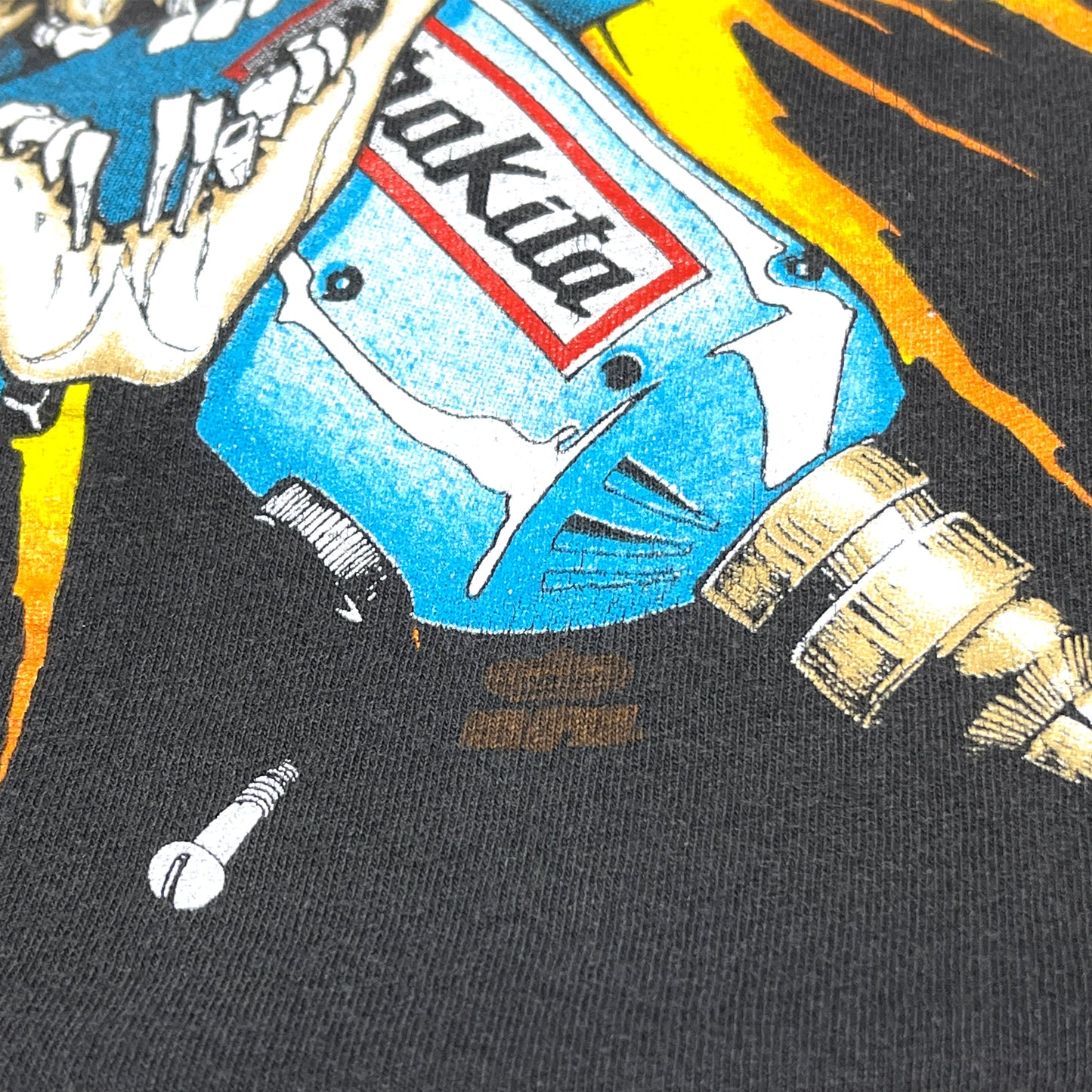 90's Hanes Mr.Big T 両面プリント Size (XL)