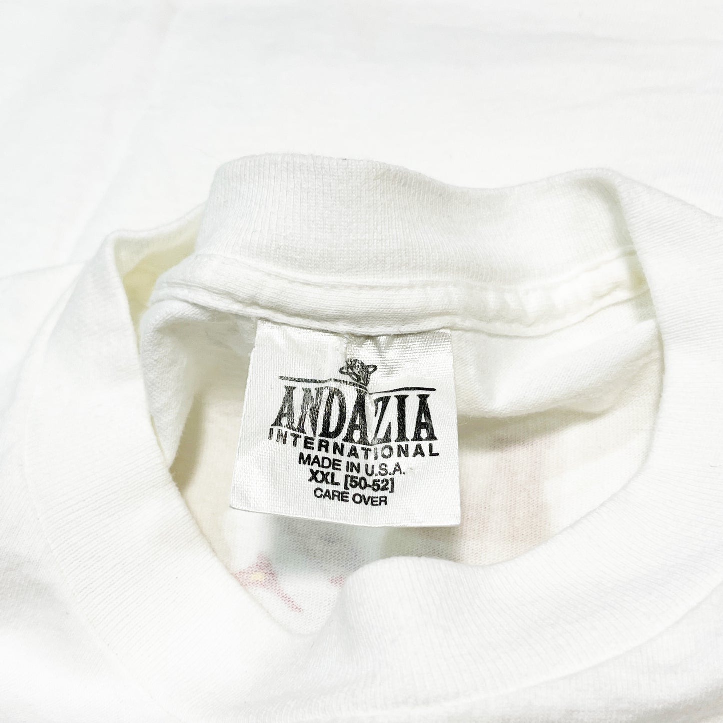 90's ANDAZIA Alice in Wonderland 白うさぎ T Size (XXL) 希少サイズ!