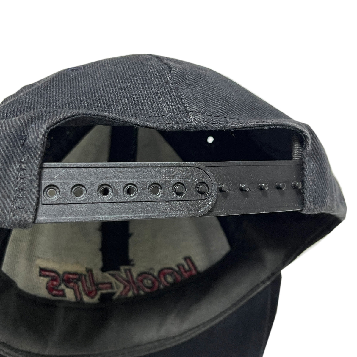 90s〜 HOOK-UPS Cap スナップバック Free ディテール キャップの裏地 ネジ ロゴ