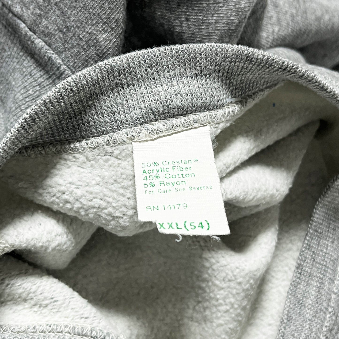 70's〜 UnKnown Solid Gray Sweat Size (XXXL) ビッグサイズ!