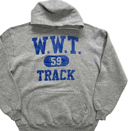 80's〜 Russell Parka Gray 3段プリント! Size (XL)