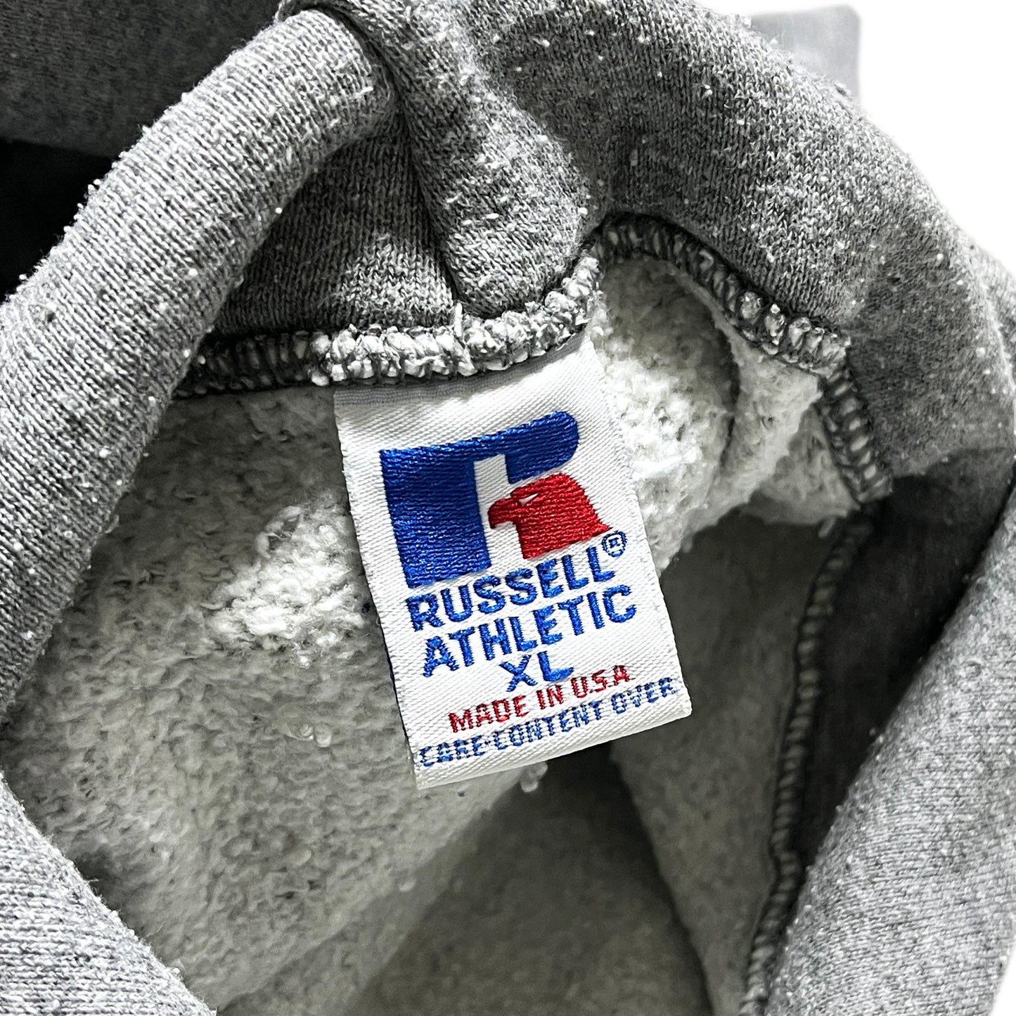 80's〜 Russell Parka Gray 3段プリント! Size (XL)