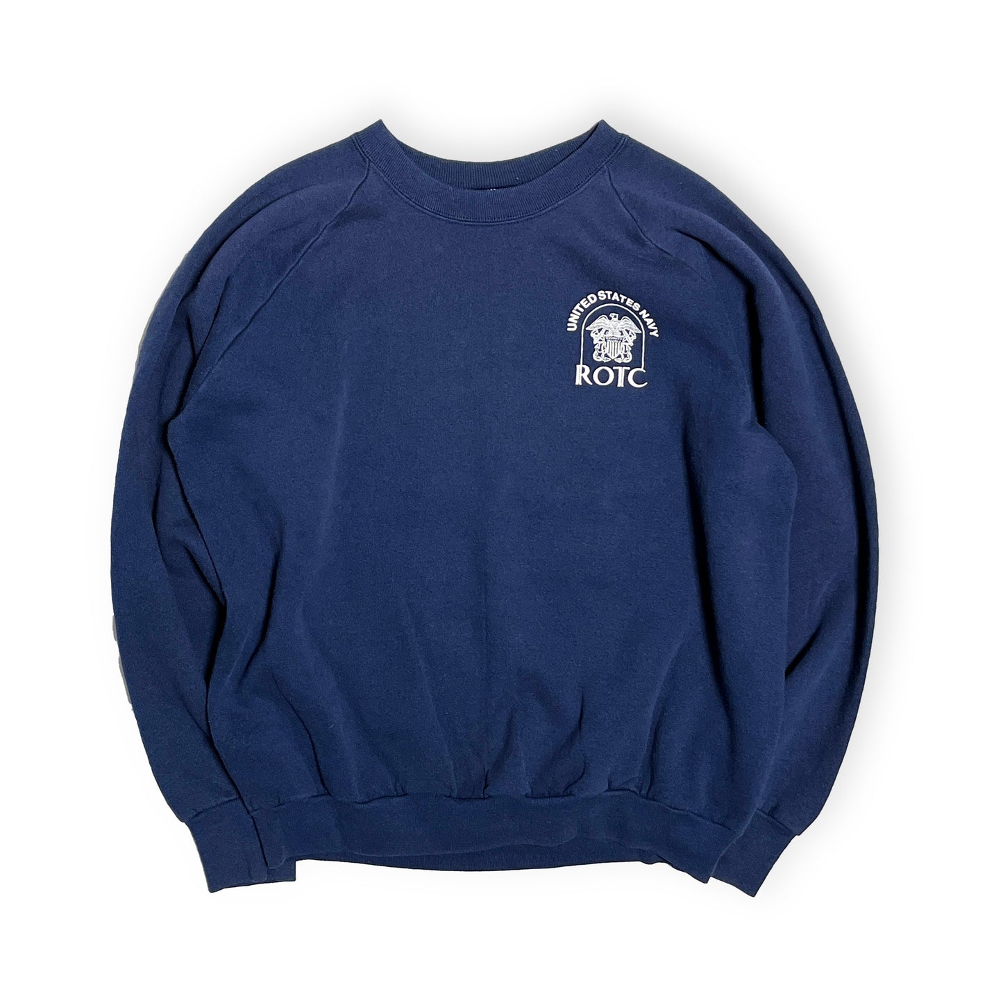 80's〜 FRUIT OF THE LOOM NAVY R.O.T.C. Sweat Size (XL)