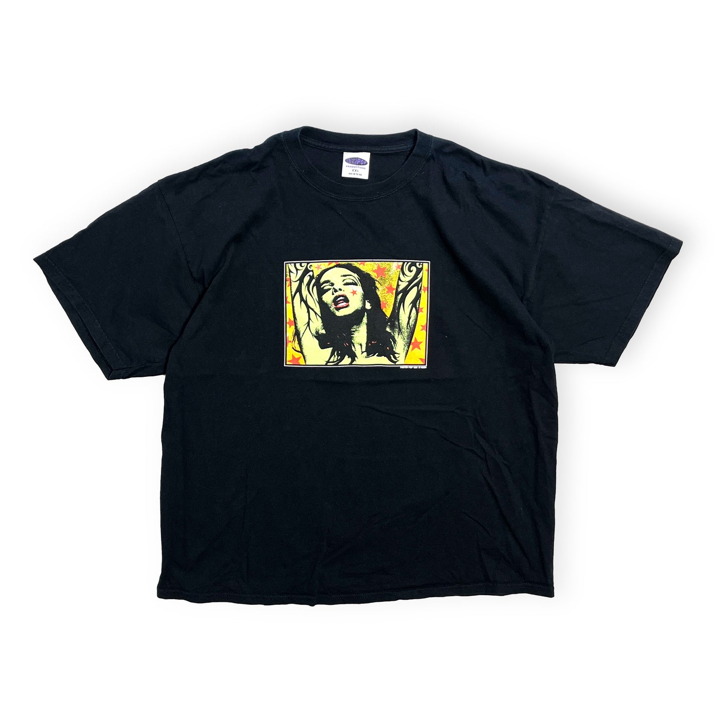 90's POSTER POP Kozik "The Green Lady" T Size (XXL) ビッグサイズ!
