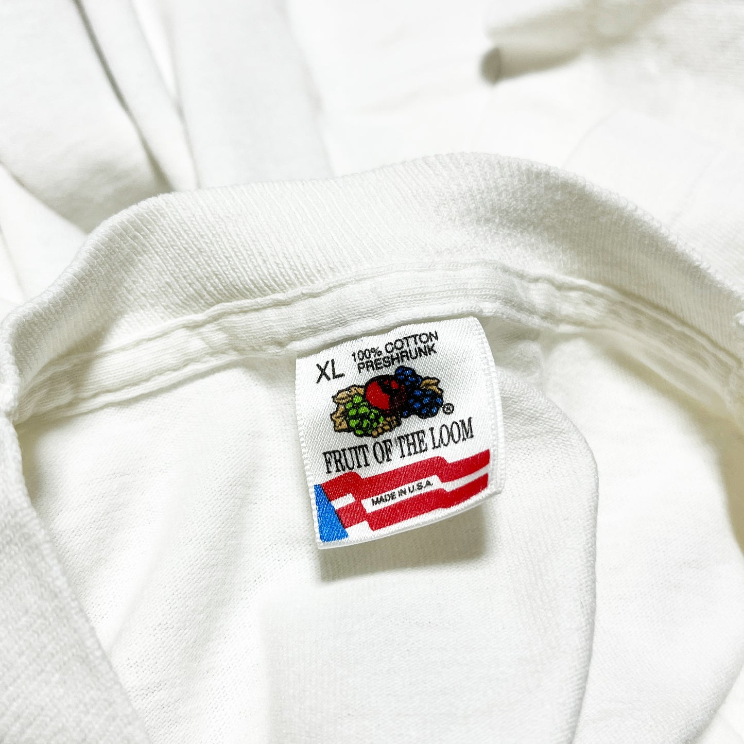 90's FRUIT OF THE LOOM Jasper Johns T Size (XL)