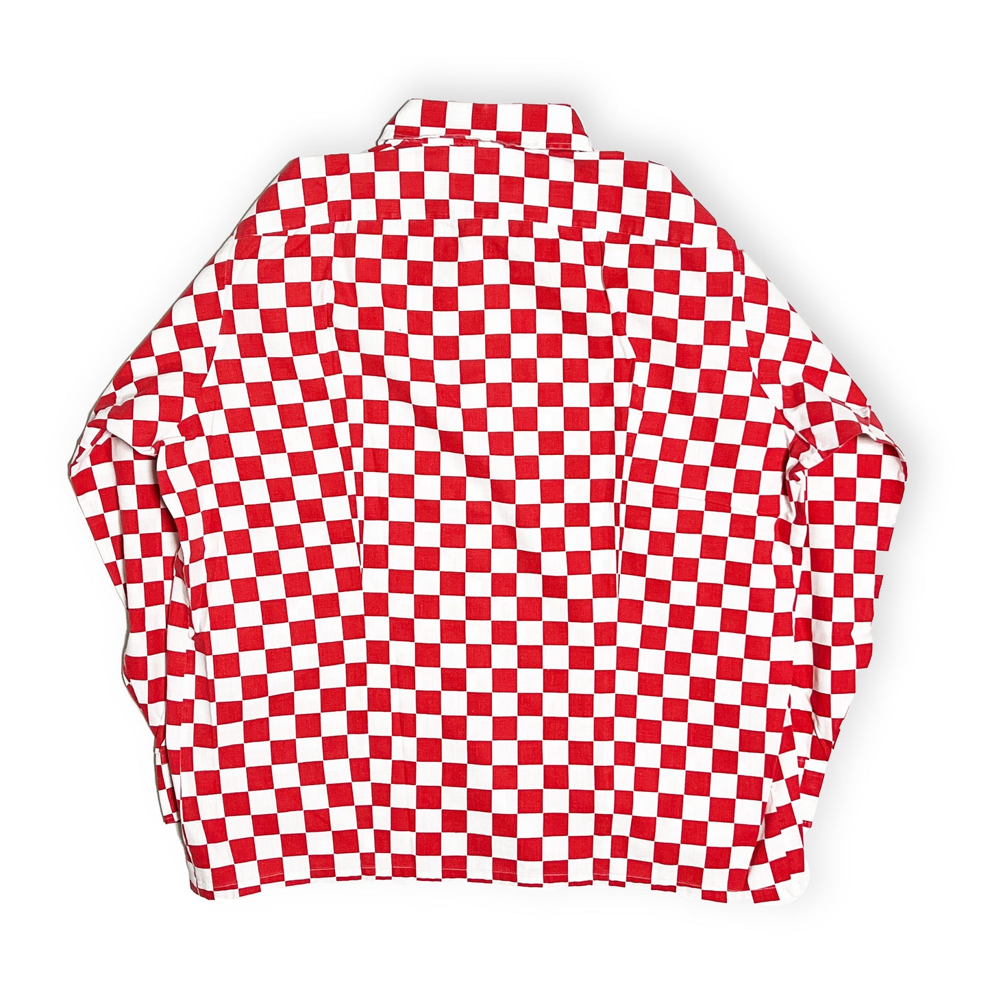 70's UnKnown Checker L/S SH Size (XXL) ビッグサイズ!