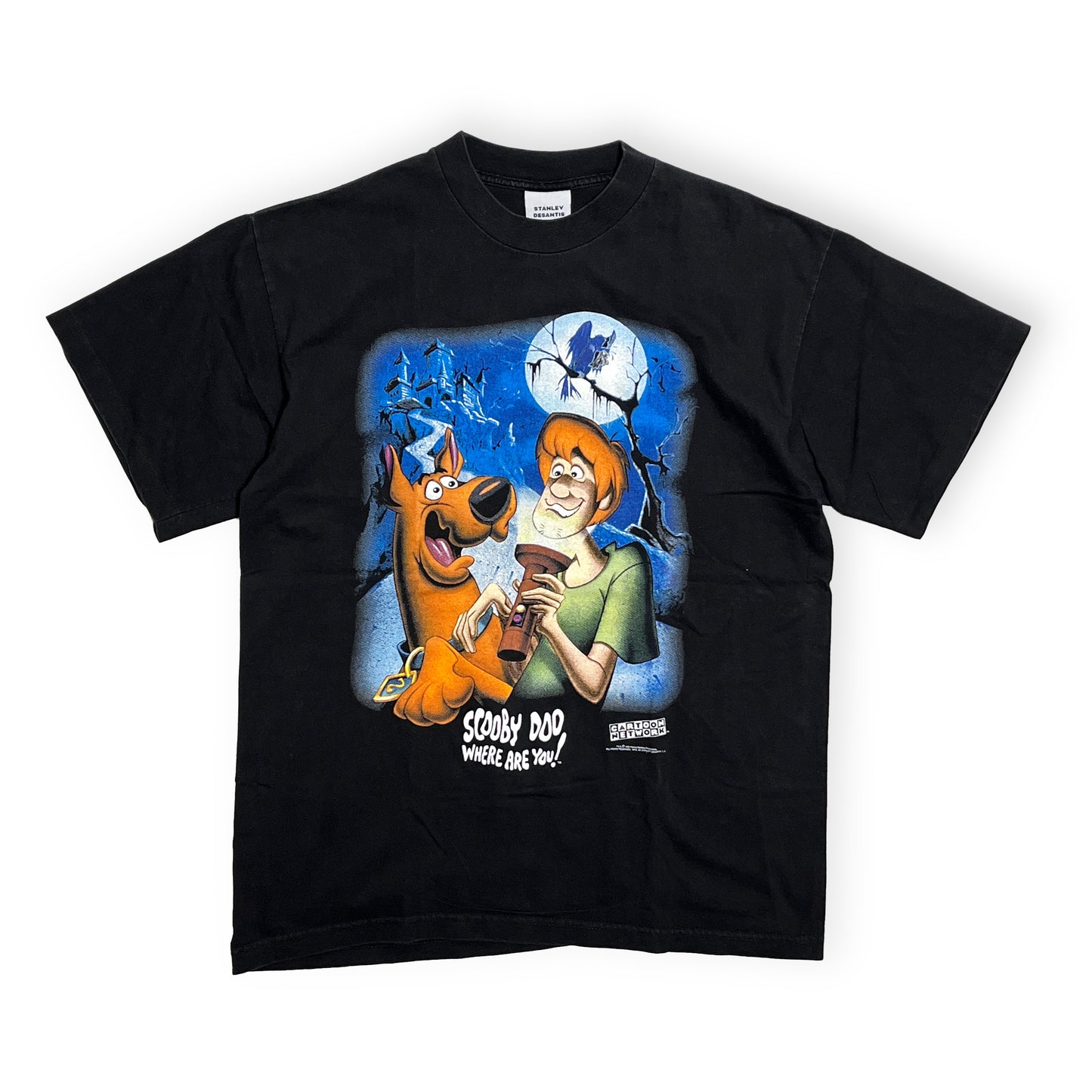 90's STANLEY DESANTIS Scooby-Doo, Where Are You! T Size (L)