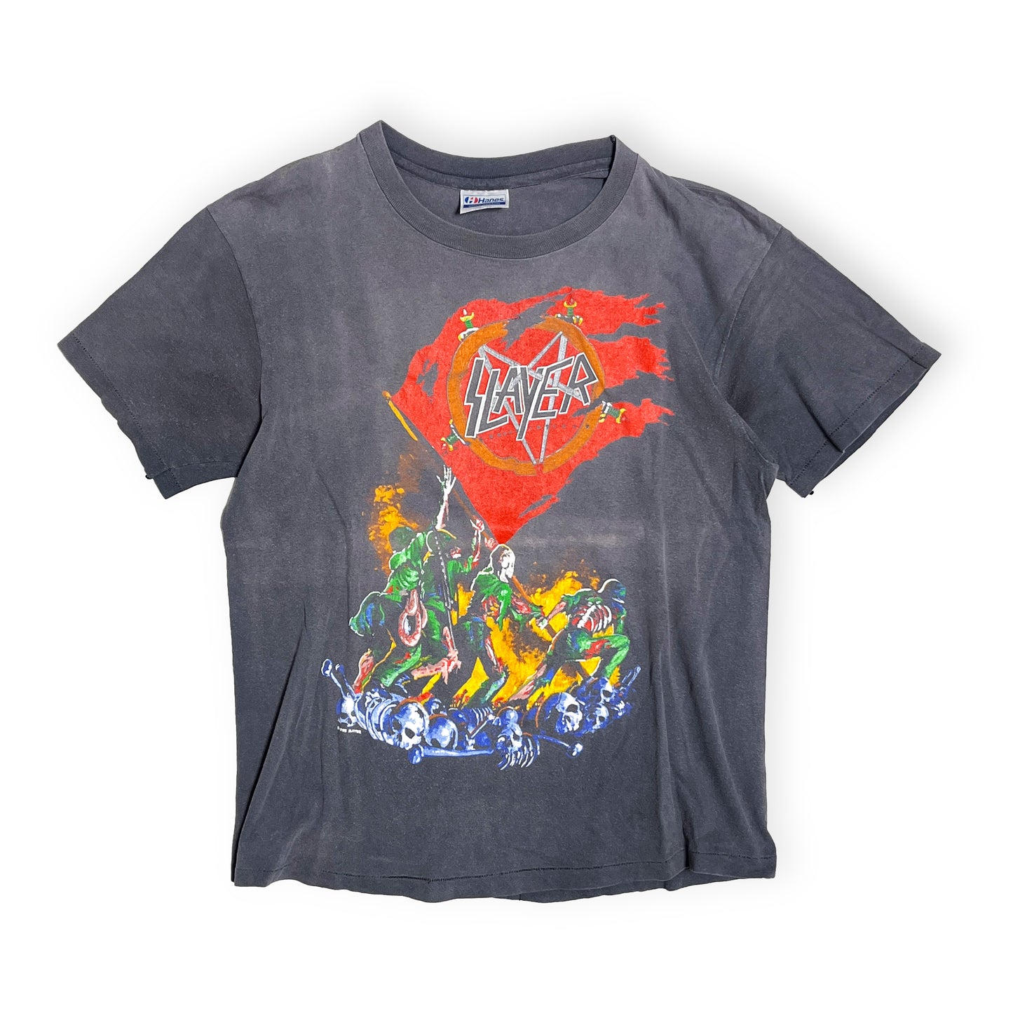 80's Hanes Slayer T 1988 World Tour T Size (L)