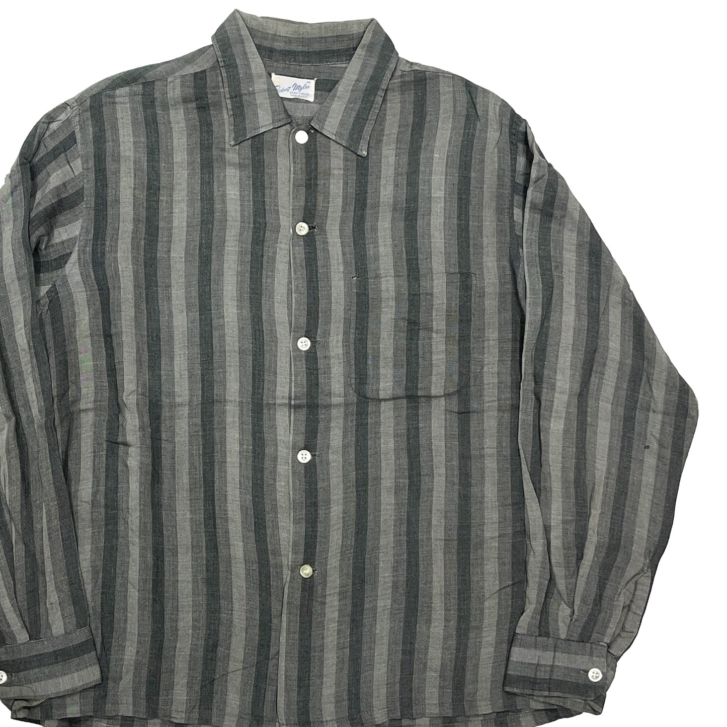 60's Stripe Rayon SH Size (M)