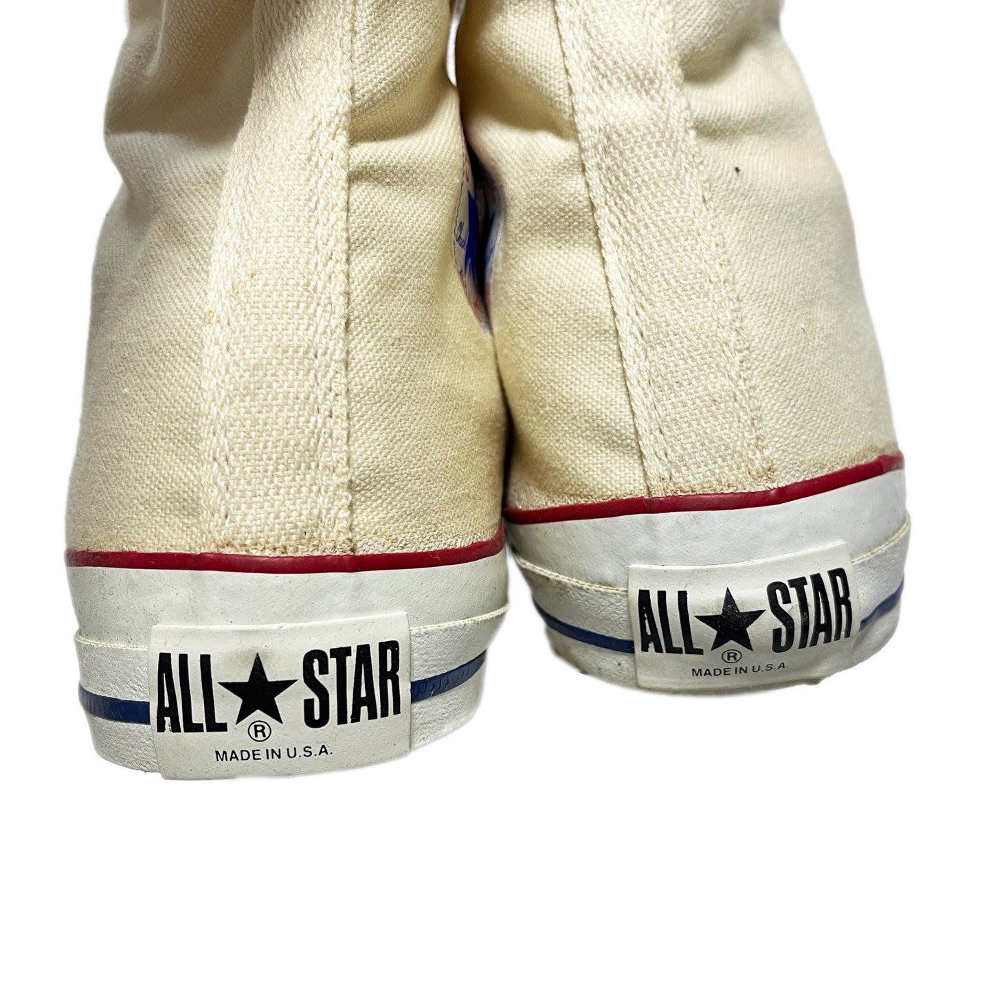 80's Converse Allstar White Hi Size (12) 箱付き Deadstock