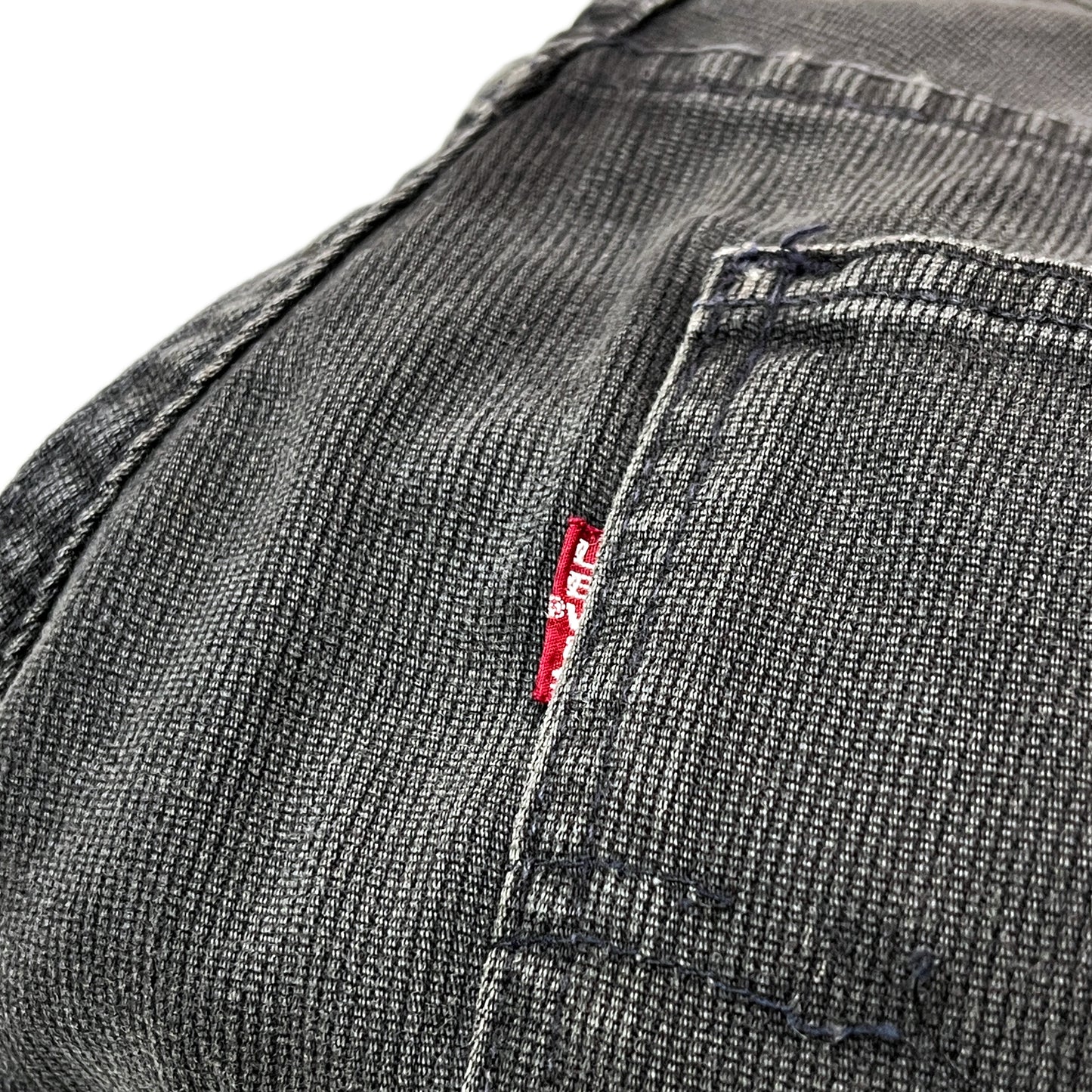 60's Levi's 911G BIG-E 黒ピケ! 実寸 (W32 L32)位