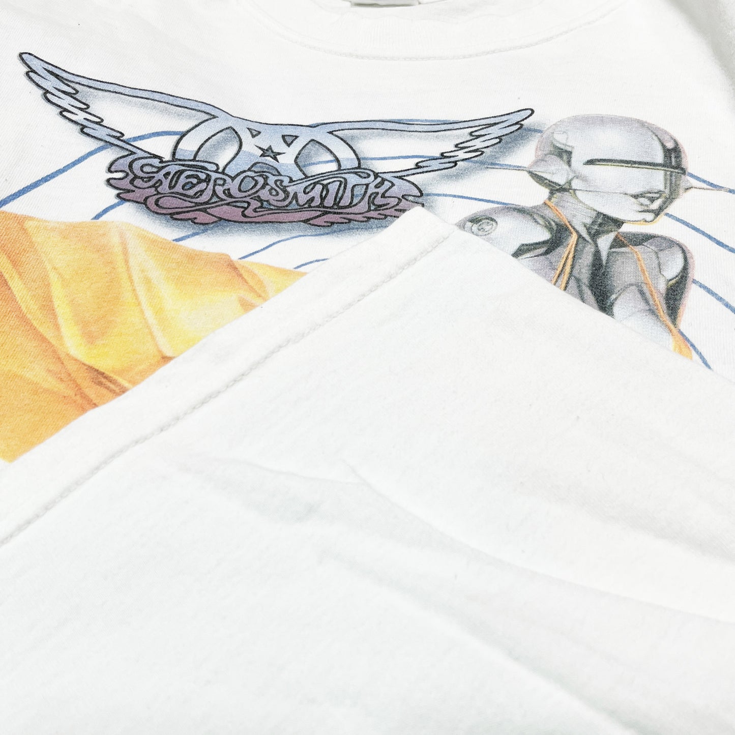 00's GILDAN Aerosmith "JUST PUSH PLAY" Tour L/S T Size (L)