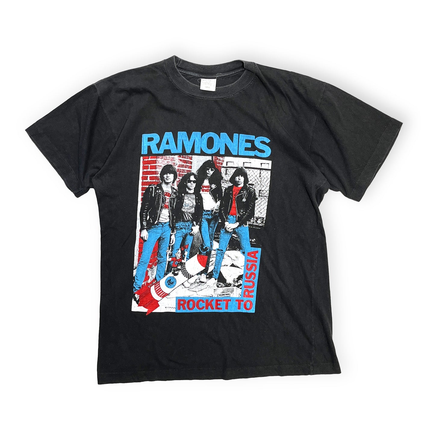 90's Euro Ramones "Rocket to Russia" T Size (L)