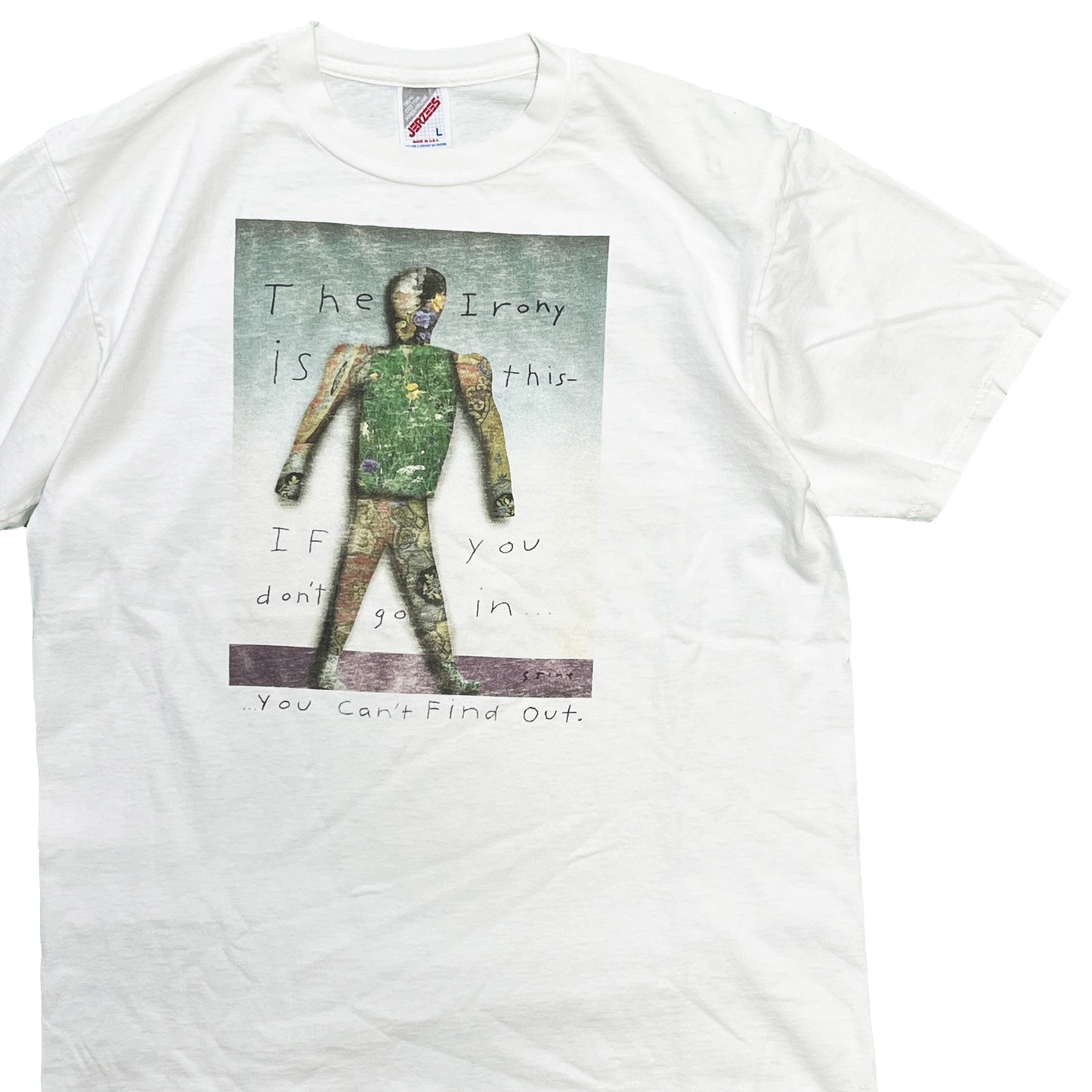 90's JERZEES Richard Stain T Size (L)