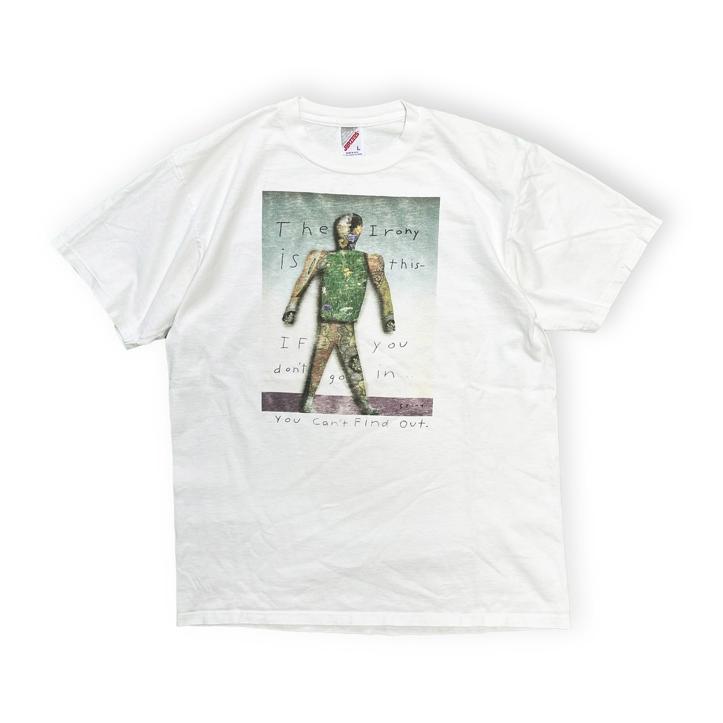 90's JERZEES Richard Stain T Size (L)