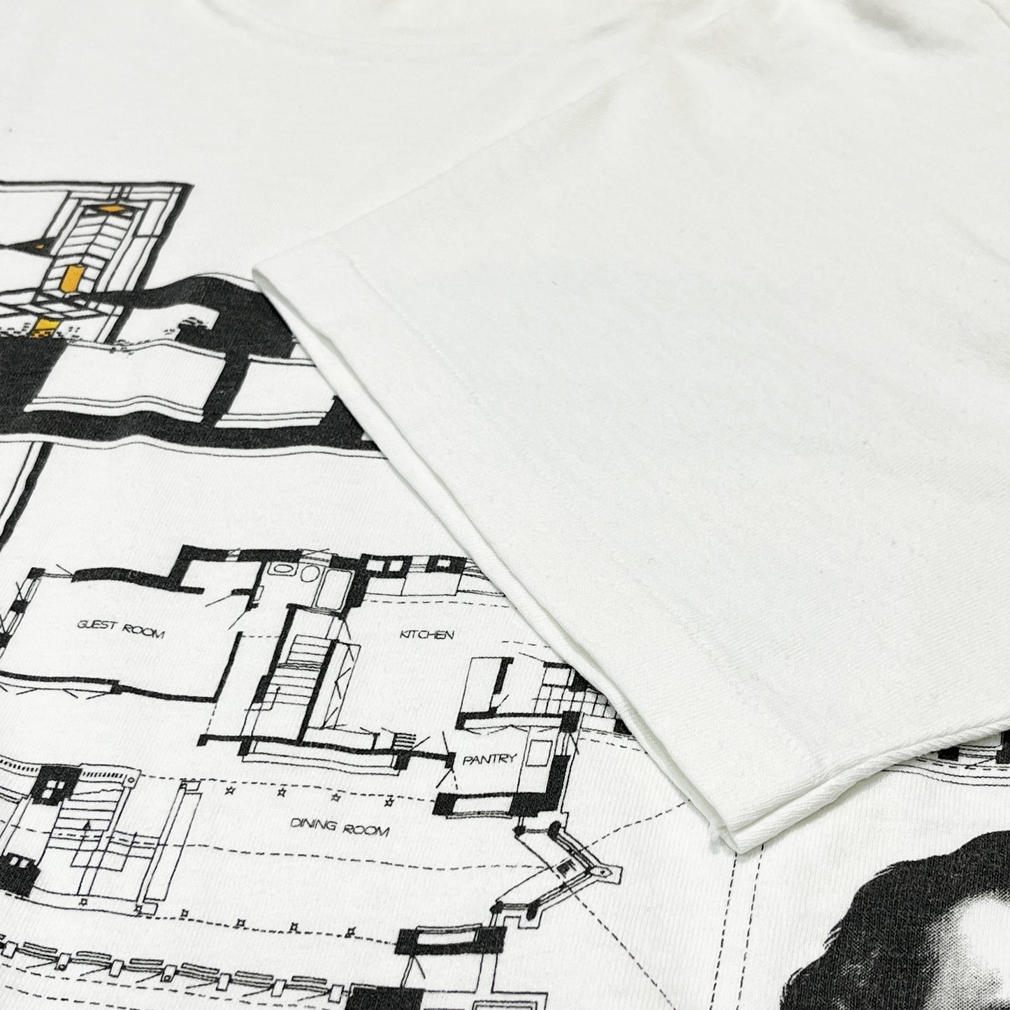 90's ANDAZIA Frank Lloyd Wright "Frederick C. Robie House" T Size (L)