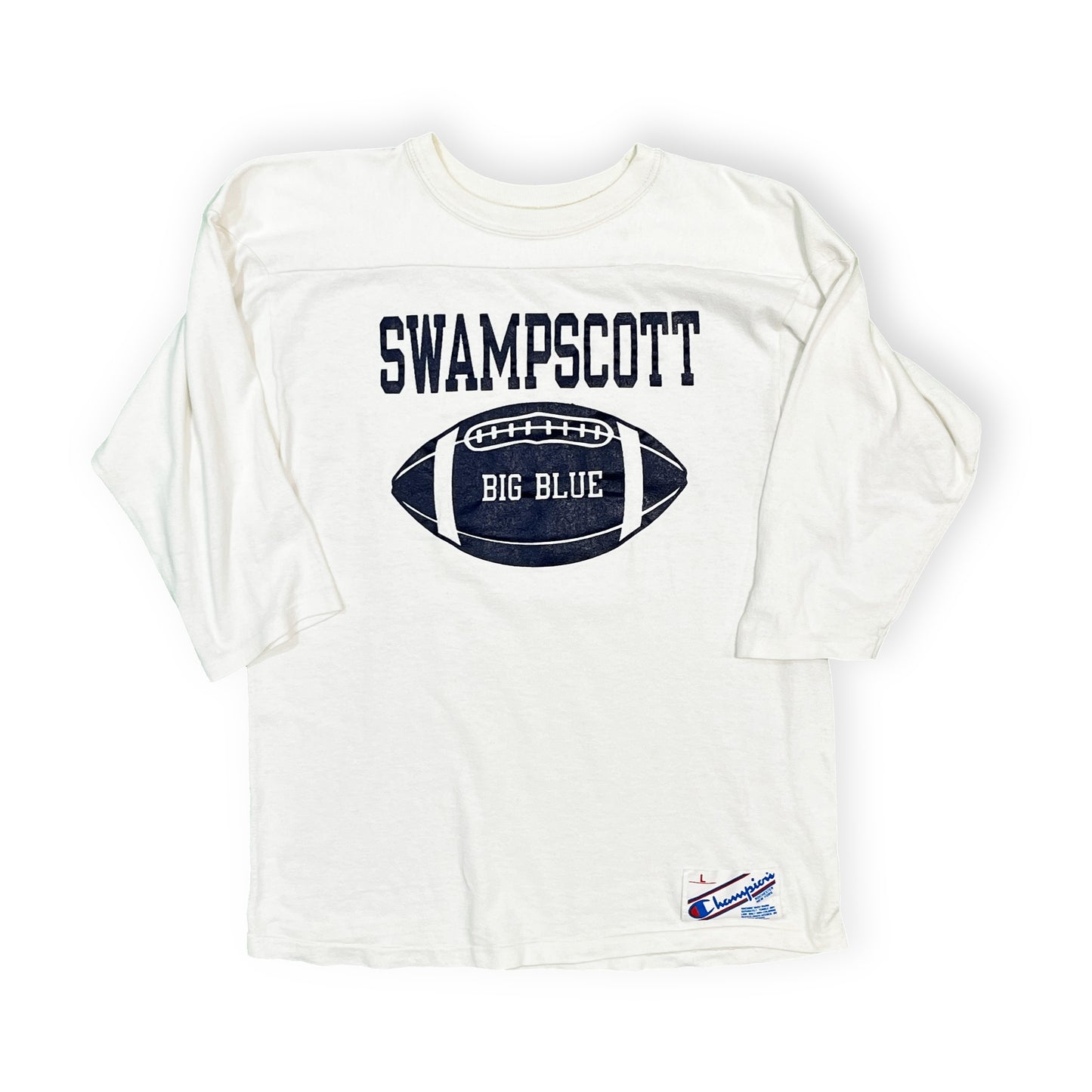 80's Champion Football T Size (L) 極上コンディション!