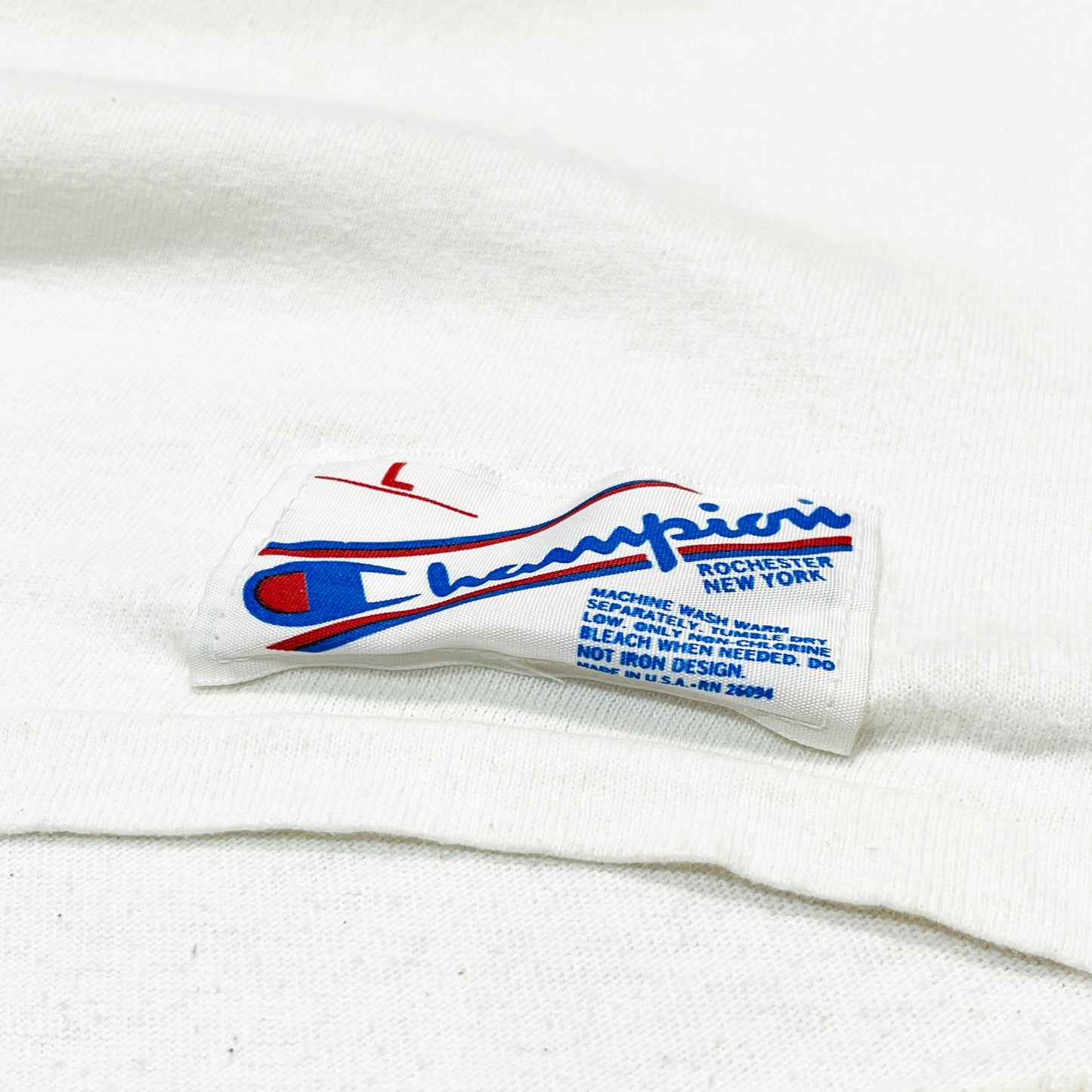 80's Champion Football T Size (L) 極上コンディション!
