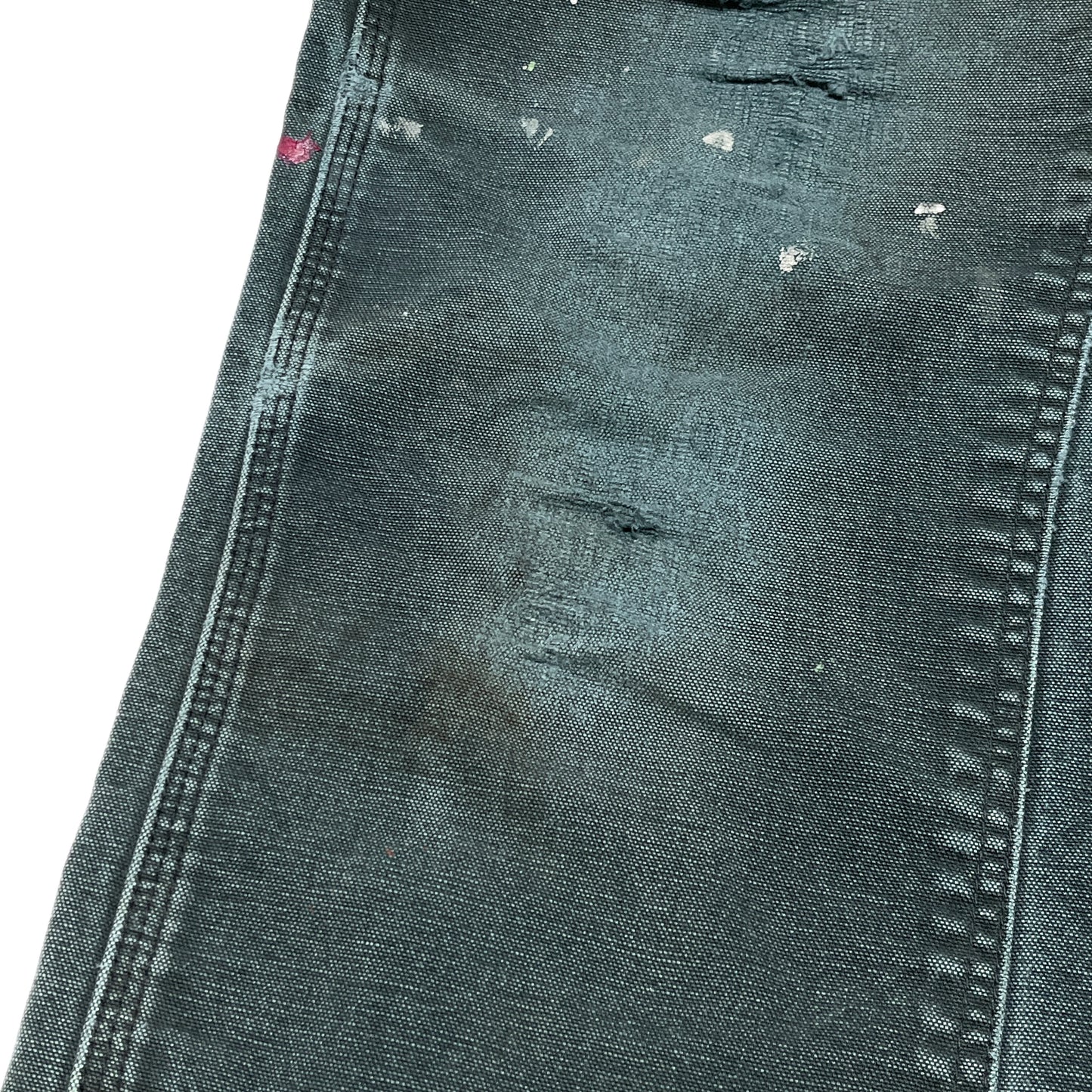 Carhartt ダブルニー ペインターPT 色褪せブラック Size (W36 L31)位 極上雰囲気!