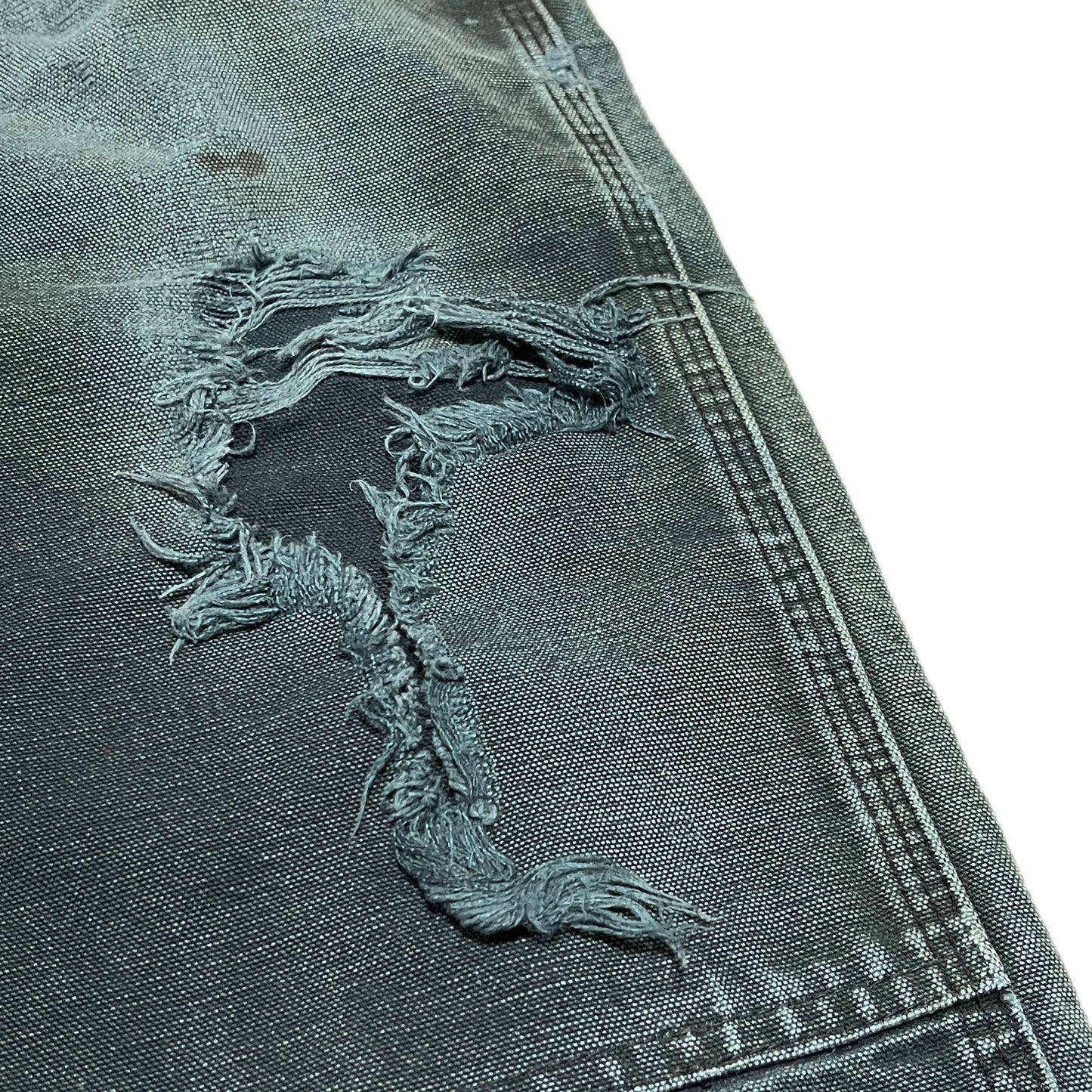 Carhartt ダブルニー ペインターPT 色褪せブラック Size (W36 L31)位 極上雰囲気!