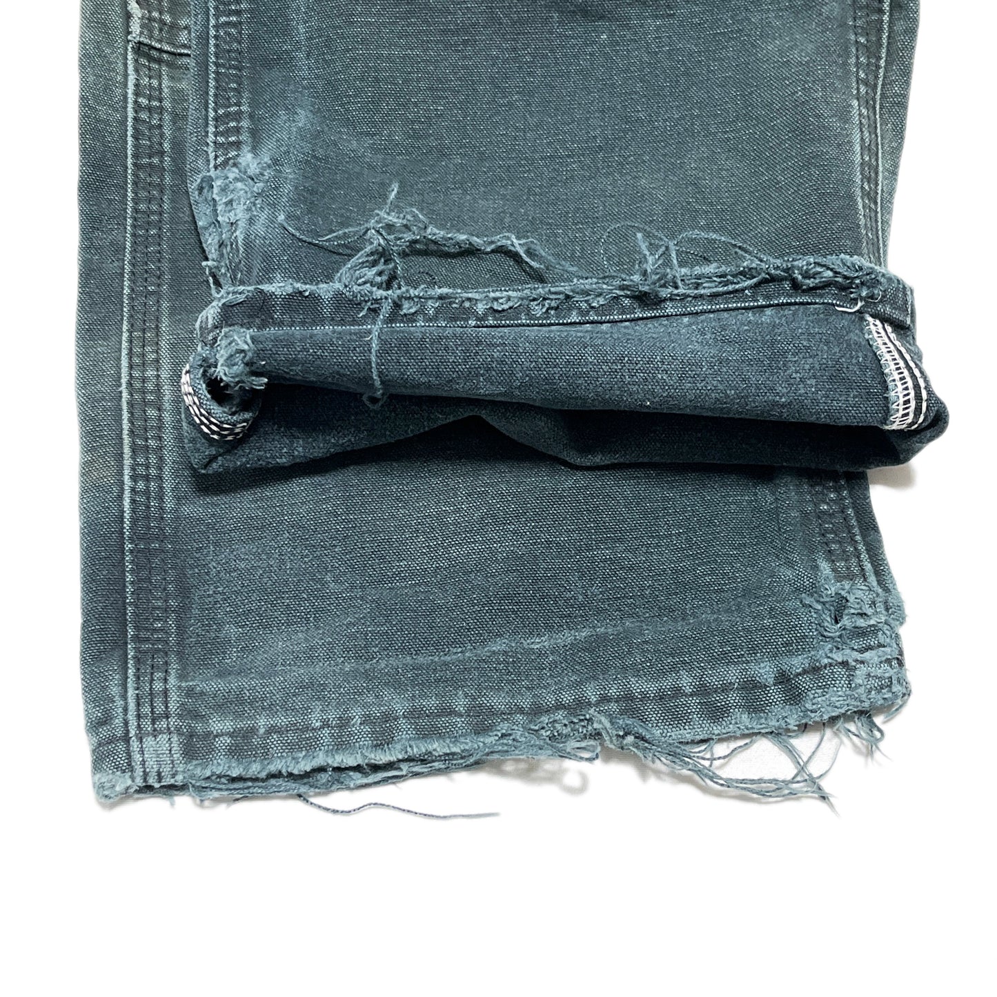 Carhartt ダブルニー ペインターPT 色褪せブラック Size (W36 L31)位 極上雰囲気!