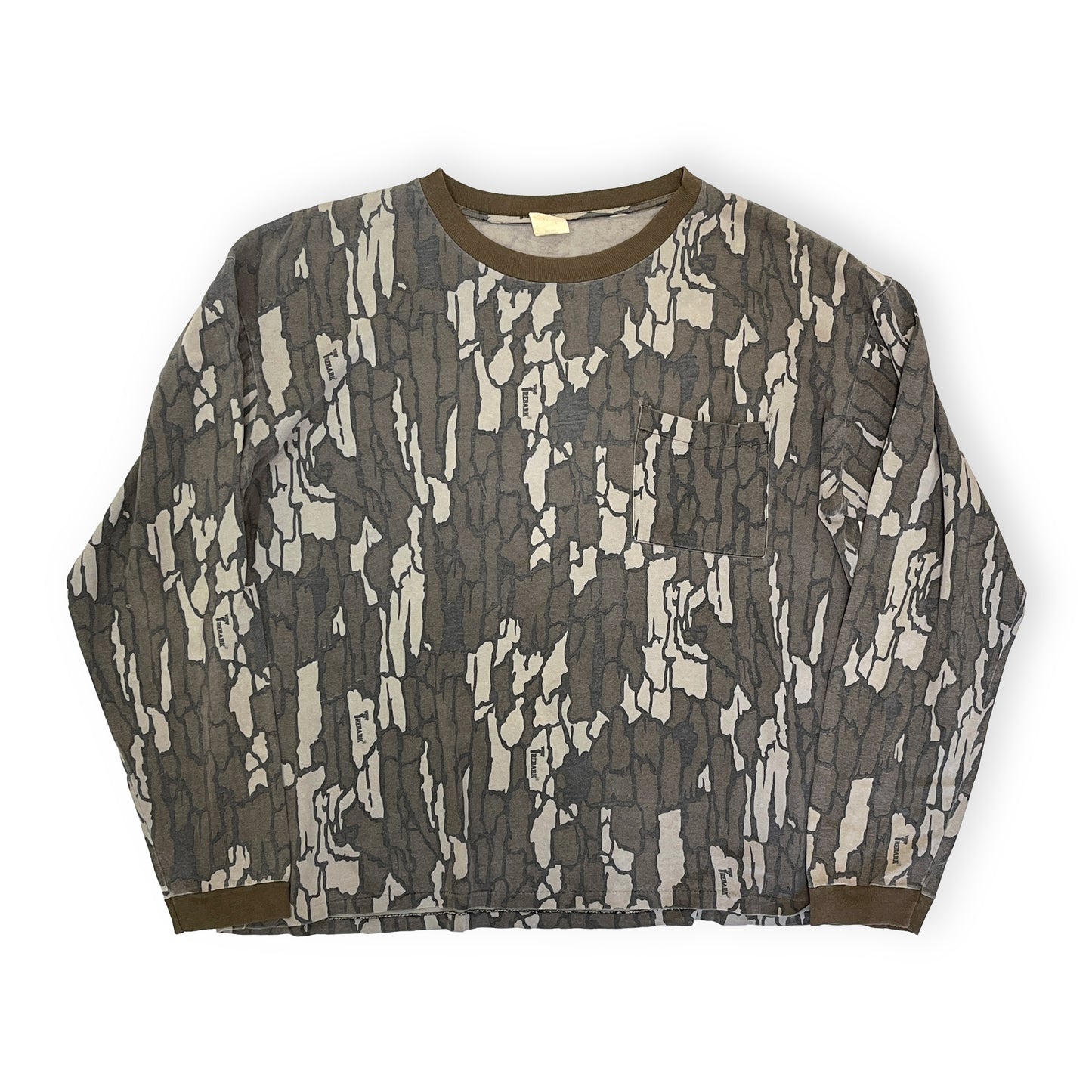 90's Duxbak L/S Pocket T カモ柄 Size (3X) ビッグサイズ!
