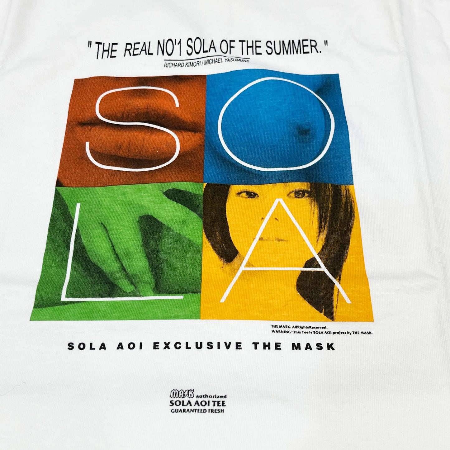00's MSSK 蒼井そら T "KIDS"パロディー Size (L)