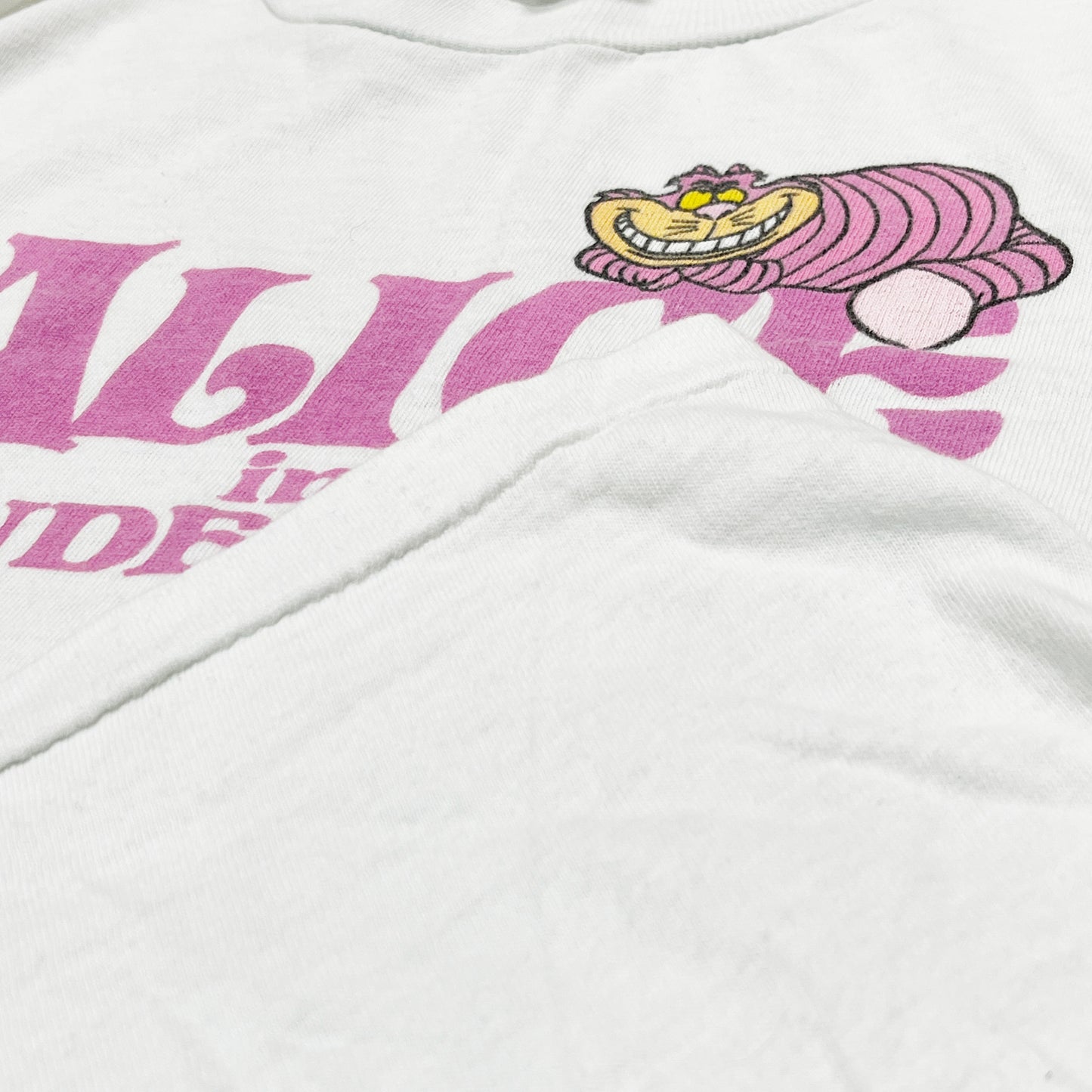 90's UnKnown Alice in Wonderland T Size (L)位 レア!