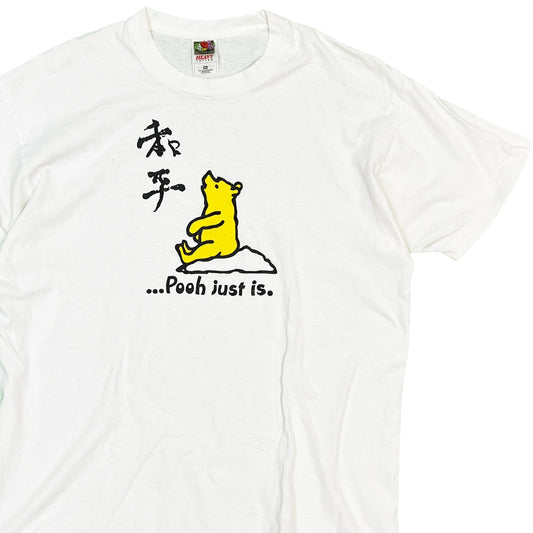 90's FRUIT OF THE LOOM Pooh 和平 T Size (XL)