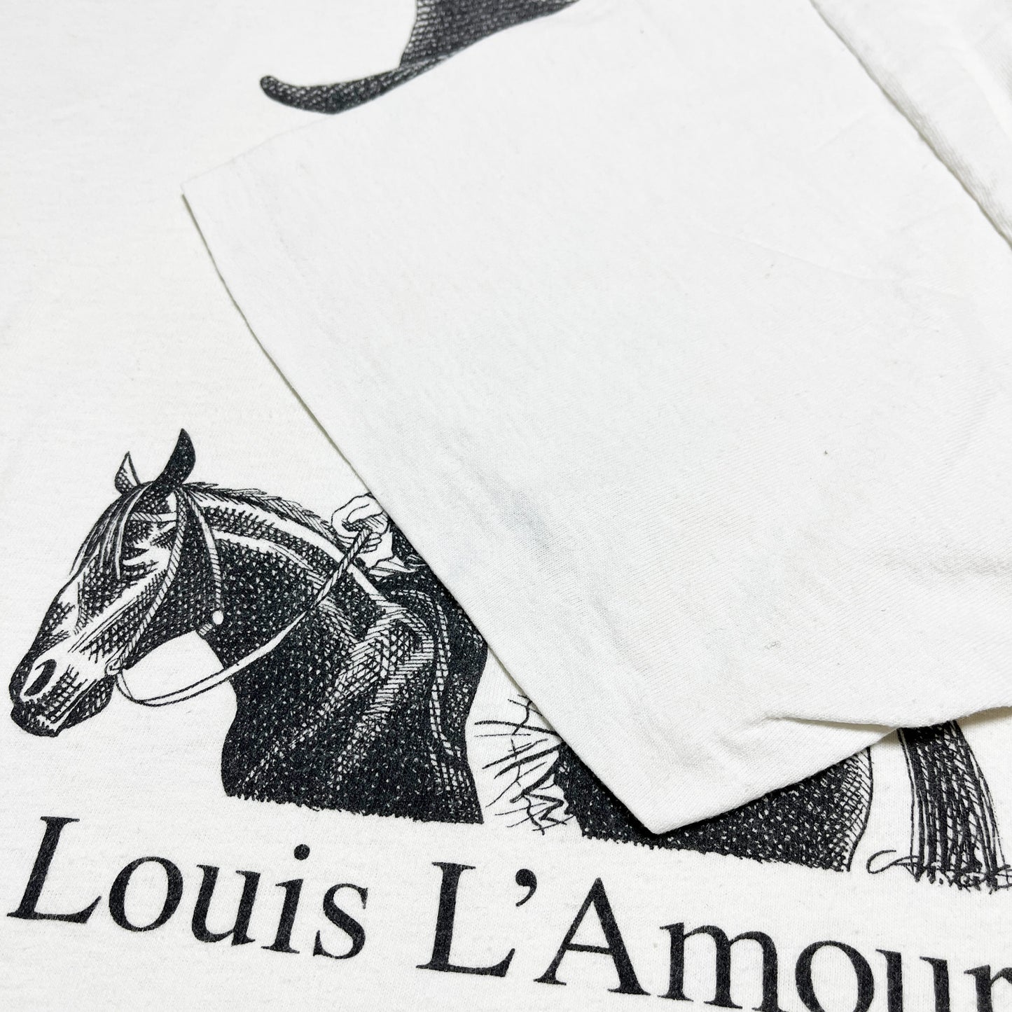 80's〜 SOFFE'S Largely Literary Series "Louis L'Amour" T Size (XL)