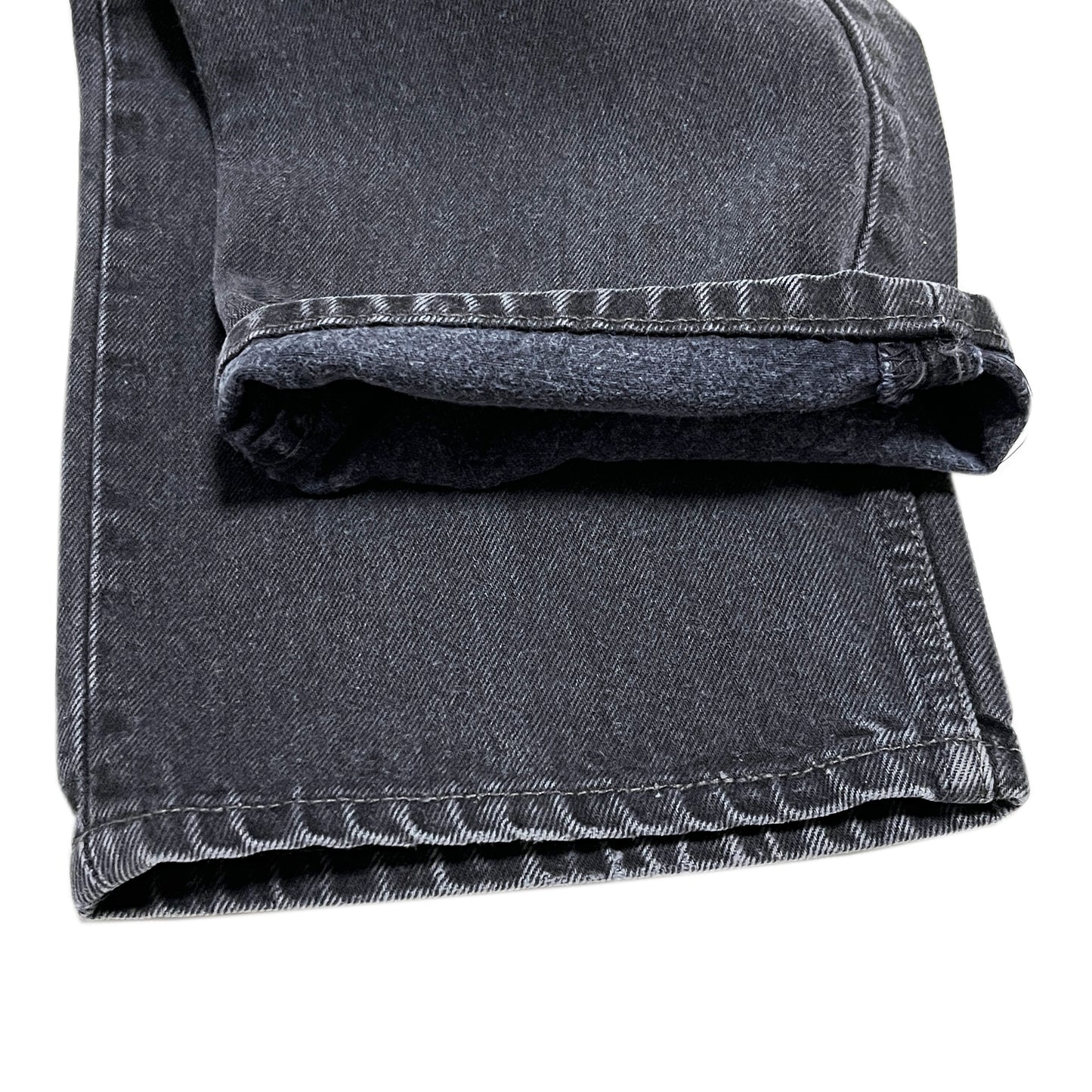 90s Levi's 501 Black Denim PT W34.5 L30 ブランドタグ サイズ表記 W34.5 L30