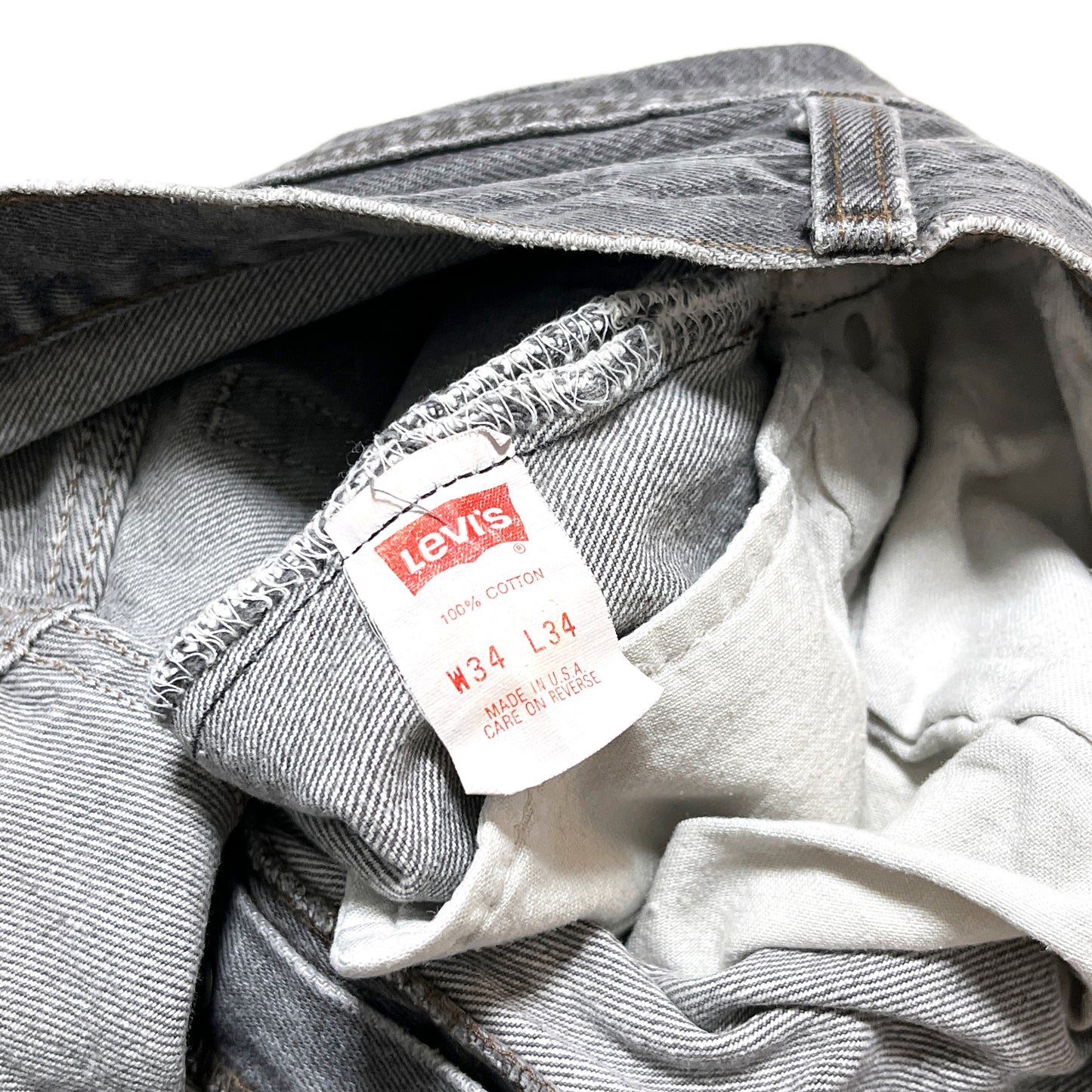 80's Levi's 501 Black Denim PT Size (W32 L32)位