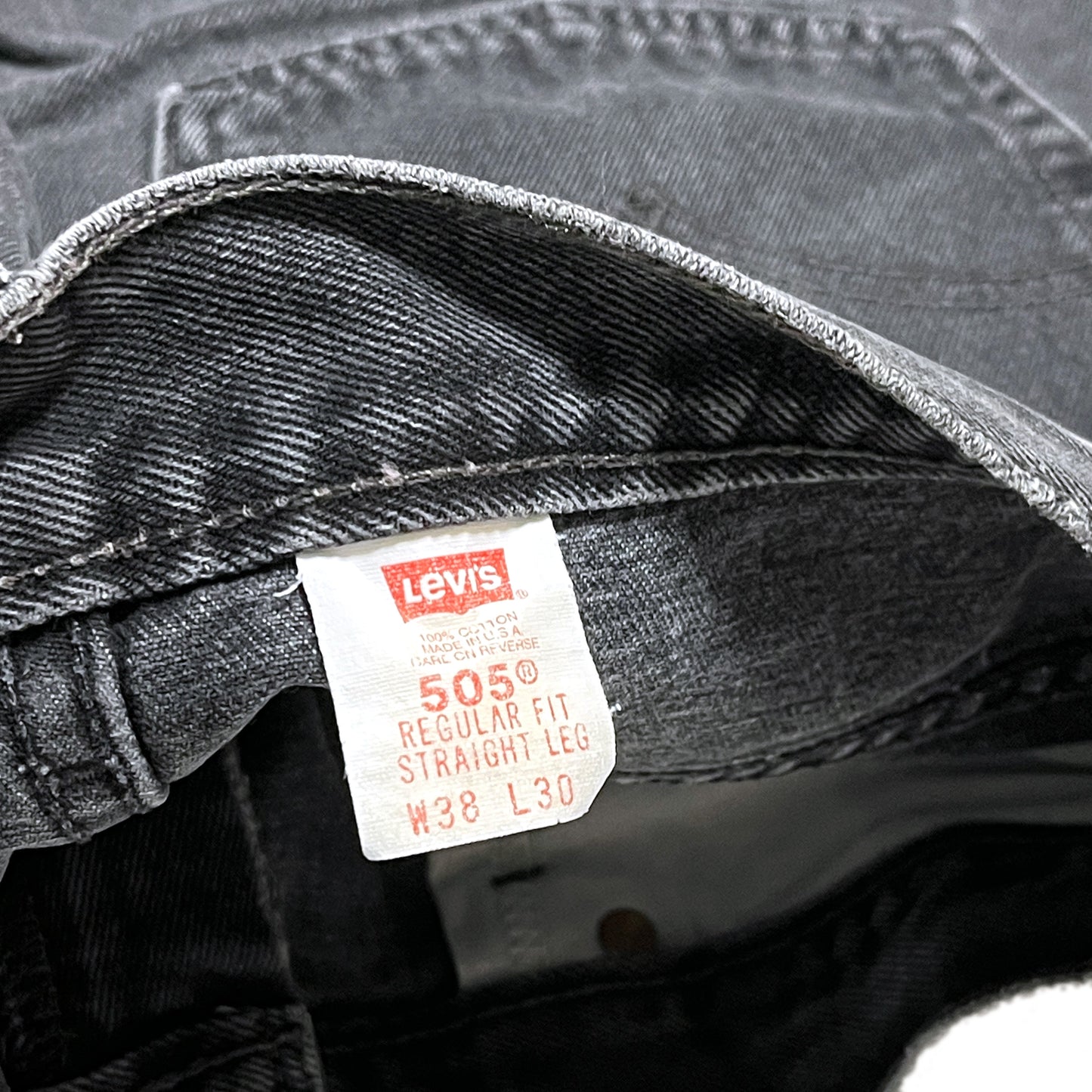 90's Levi's 505 Black Denim PT Size (W37 L30)位