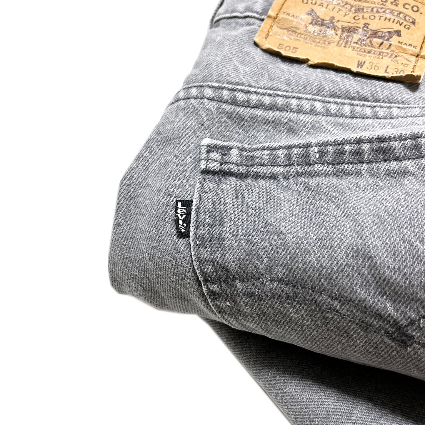 90's Levi's 505 Gray Denim PT Size (W35 L30)位