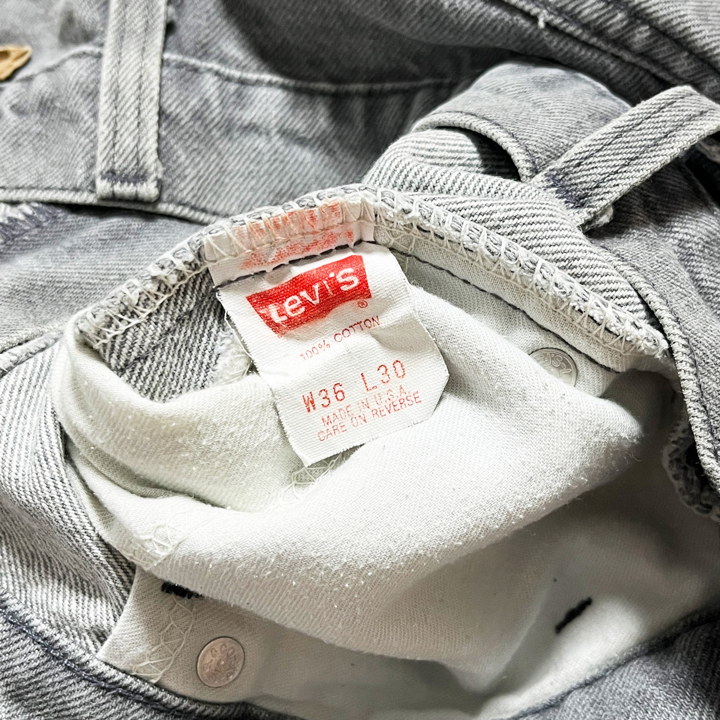 90's Levi's 505 Gray Denim PT Size (W35 L30)位