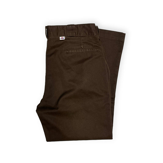 80's Dickies Work PT Brown チビタグ Size (W35 L28)位