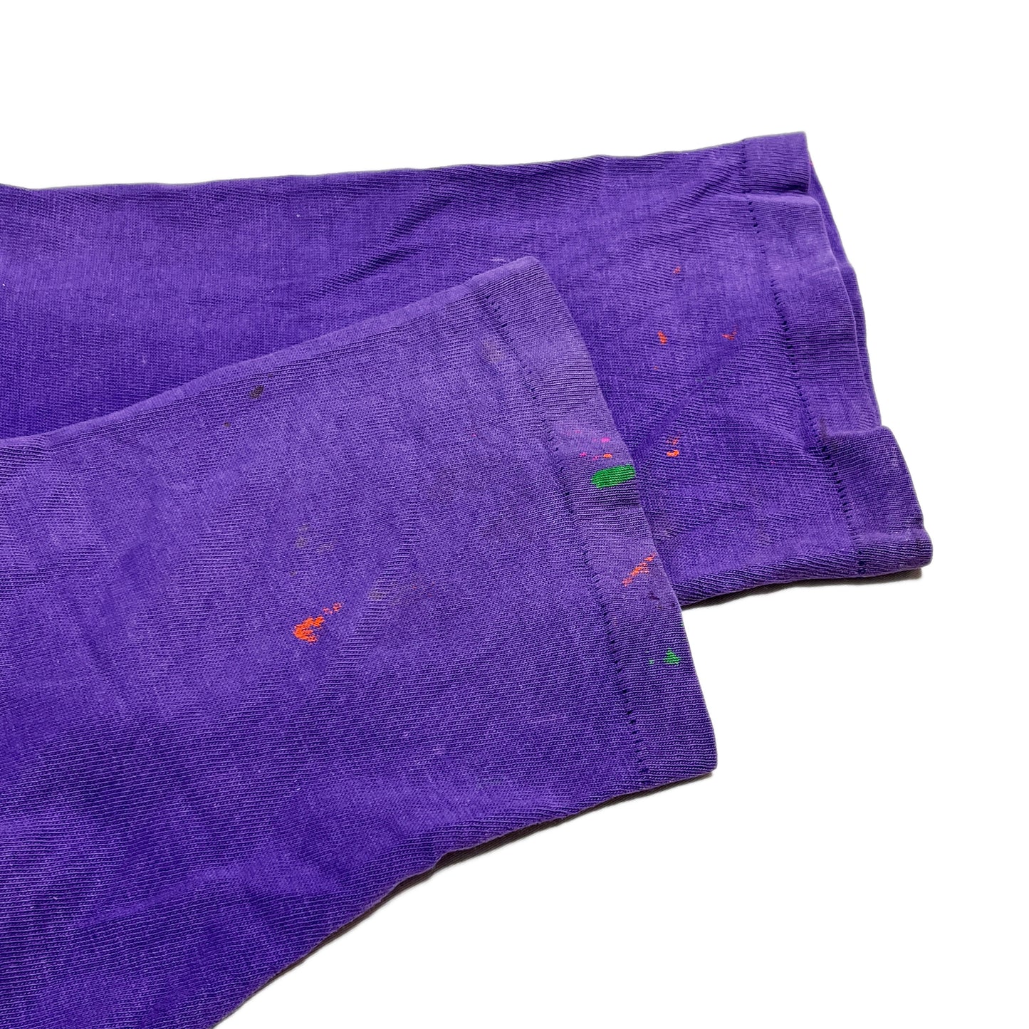 70's バータグ Champion Football T パープル Size (XL)