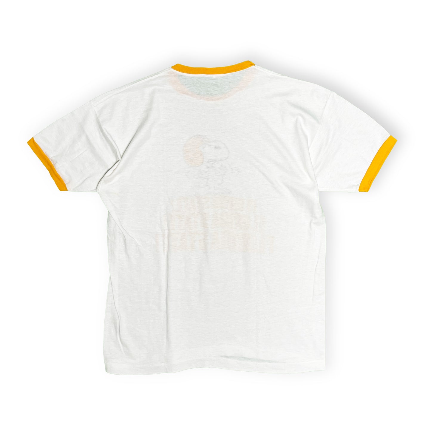 70's バータグ Champion Snoopy Ringer T Size (XL)